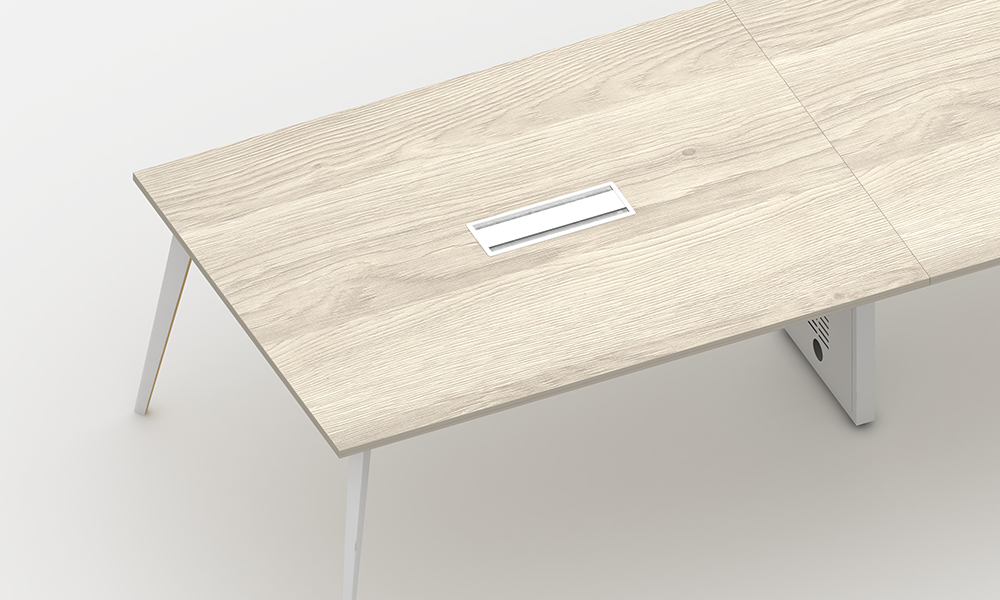 科諾會(huì)議桌帶上線箱款6