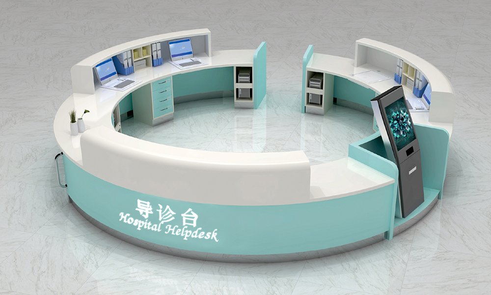 冠美家具 醫(yī)養(yǎng)產(chǎn)品 導(dǎo)診臺