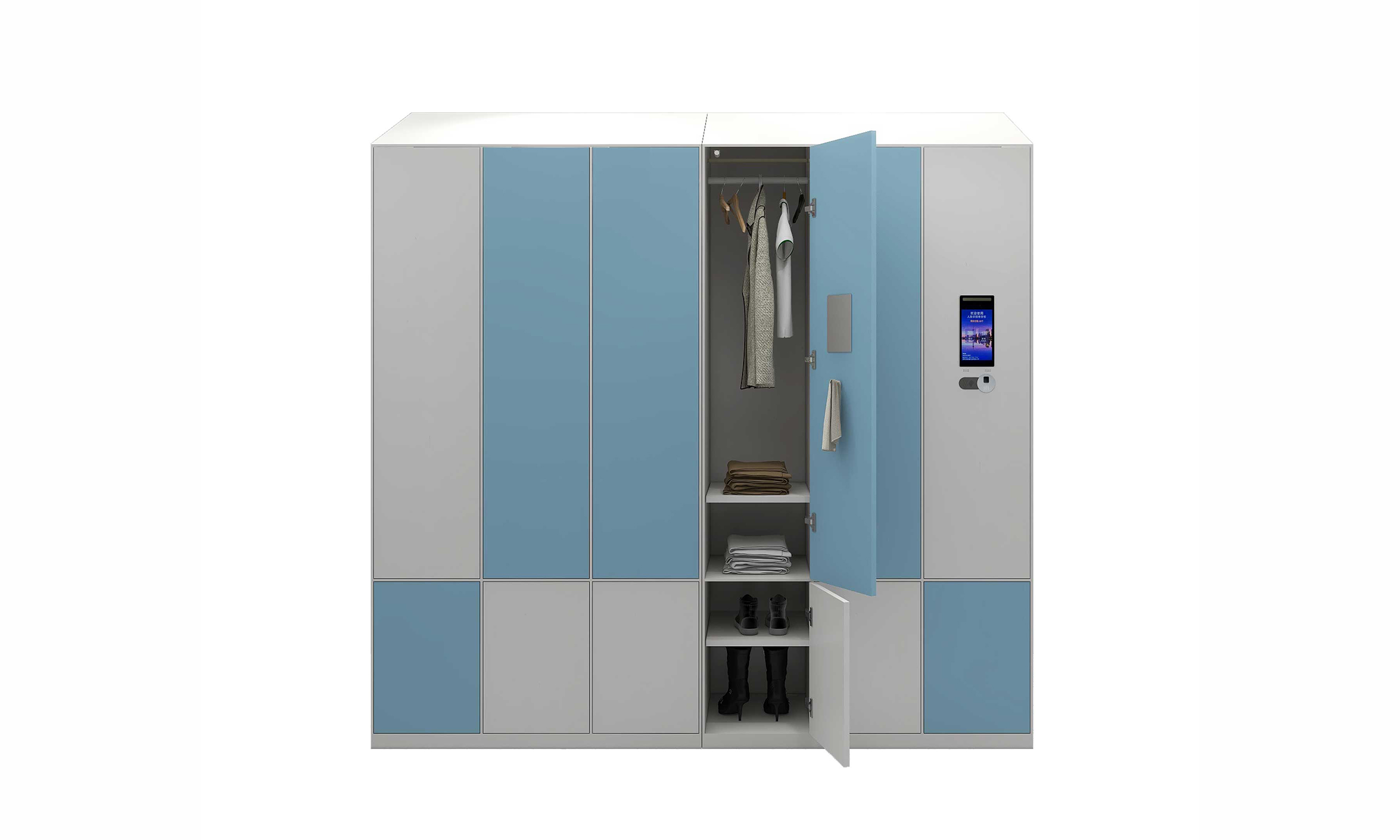 1000.600手術(shù)室行為管理系統(tǒng)6-收發(fā)衣鞋柜 (1)