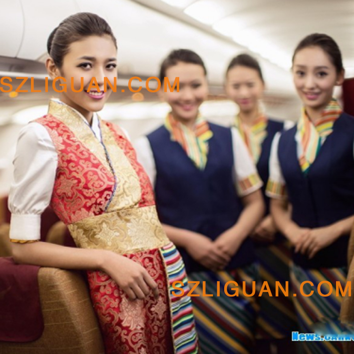 西藏航空空乘人员制服风采