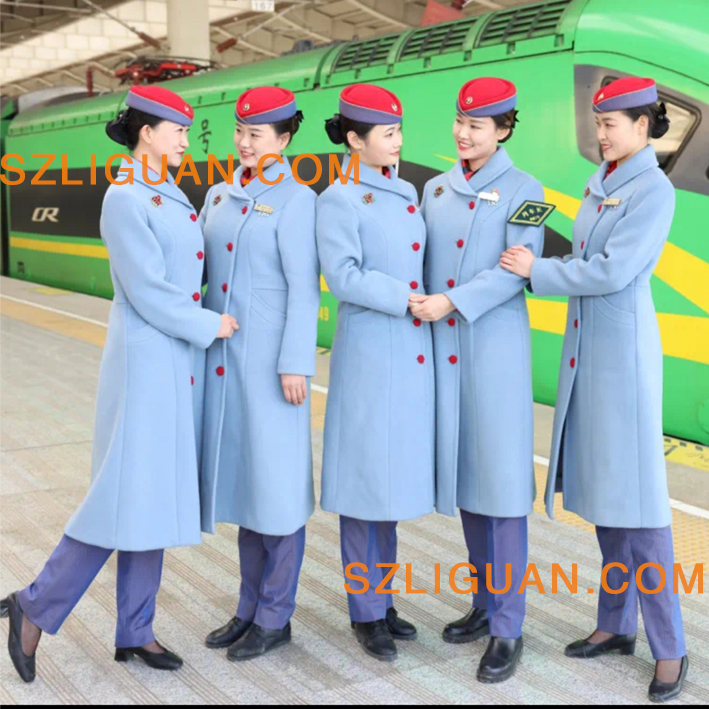 西安鐵路局高鐵、動車乘務員制服風采