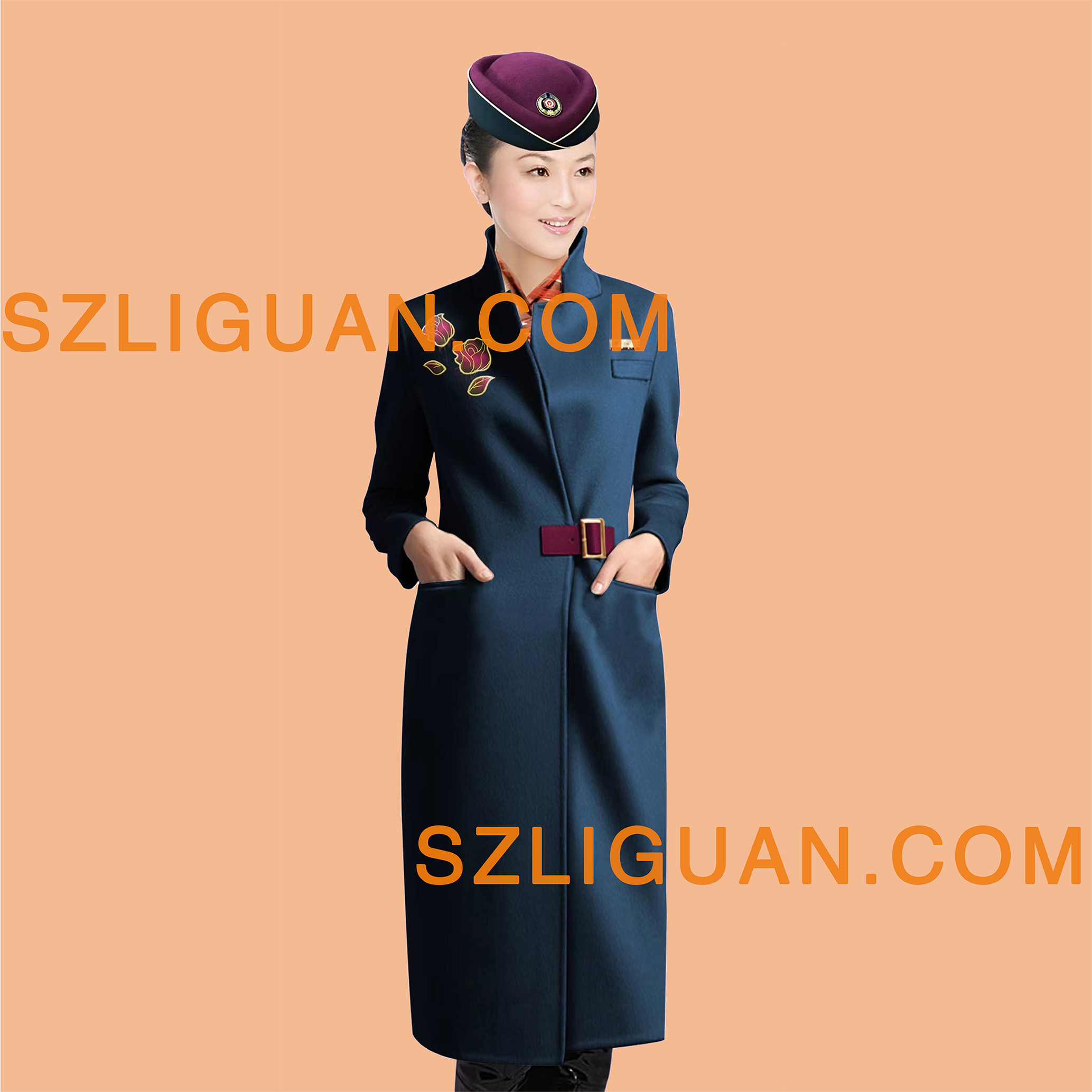 乌鲁木齐铁路局高铁、动车乘务员制服风采