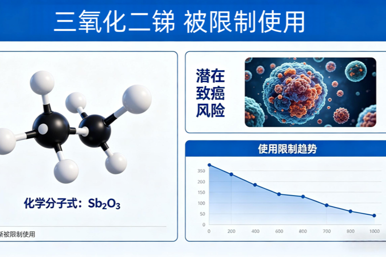 三氧化二锑替代物：锡酸锌 & 羟基锡酸锌-无毒抑烟更安全   