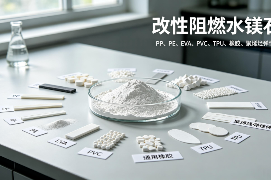 水镁石阻燃科普：高耐温矿物型氢氧化镁无卤阻燃体系   