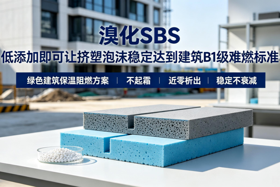 溴化SBS阻燃科普：高分子型无迁移溴系弹性体阻燃体系