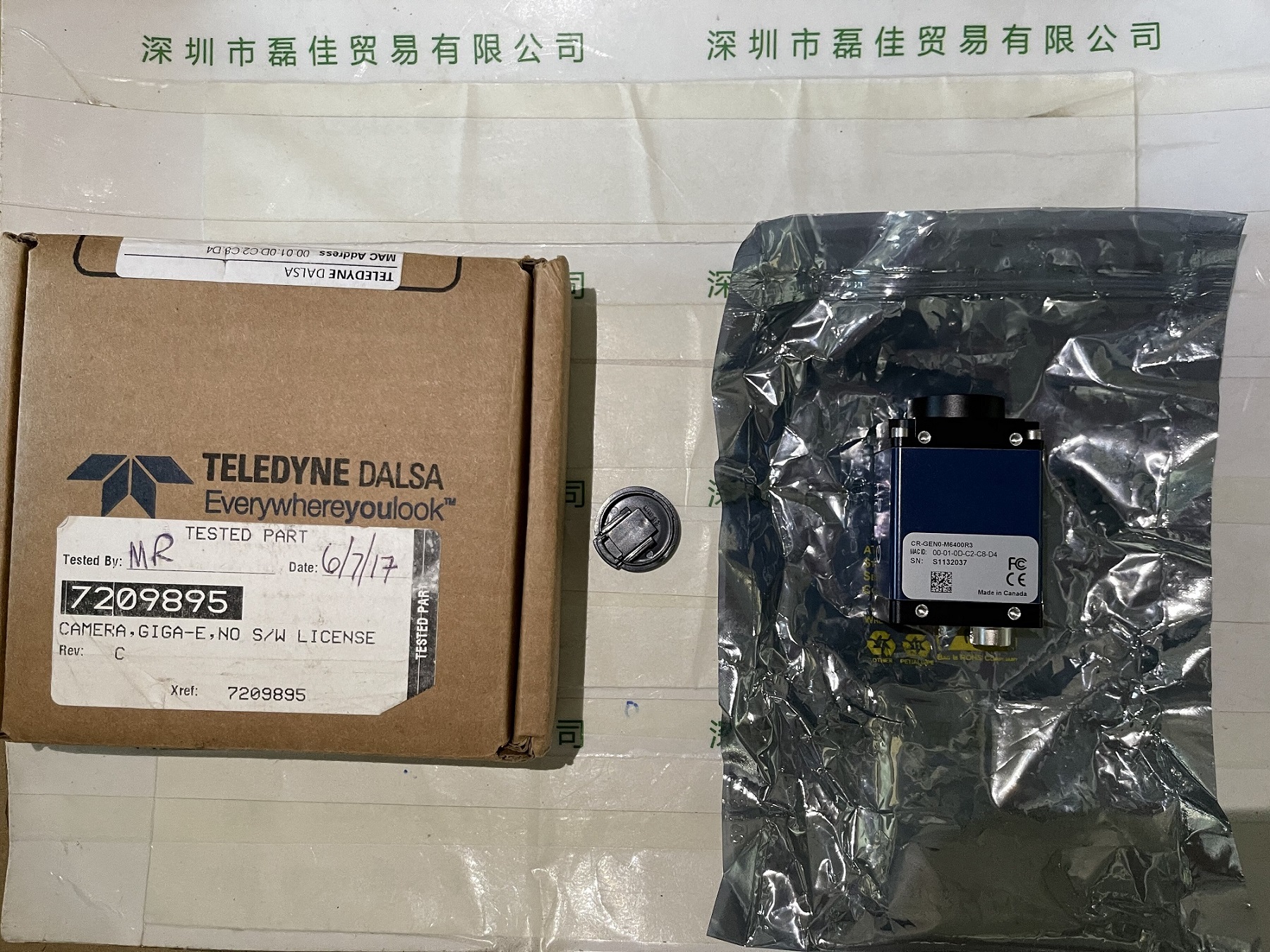 达尔萨DALSA  CR-GEN0-M6400R3   工业相机