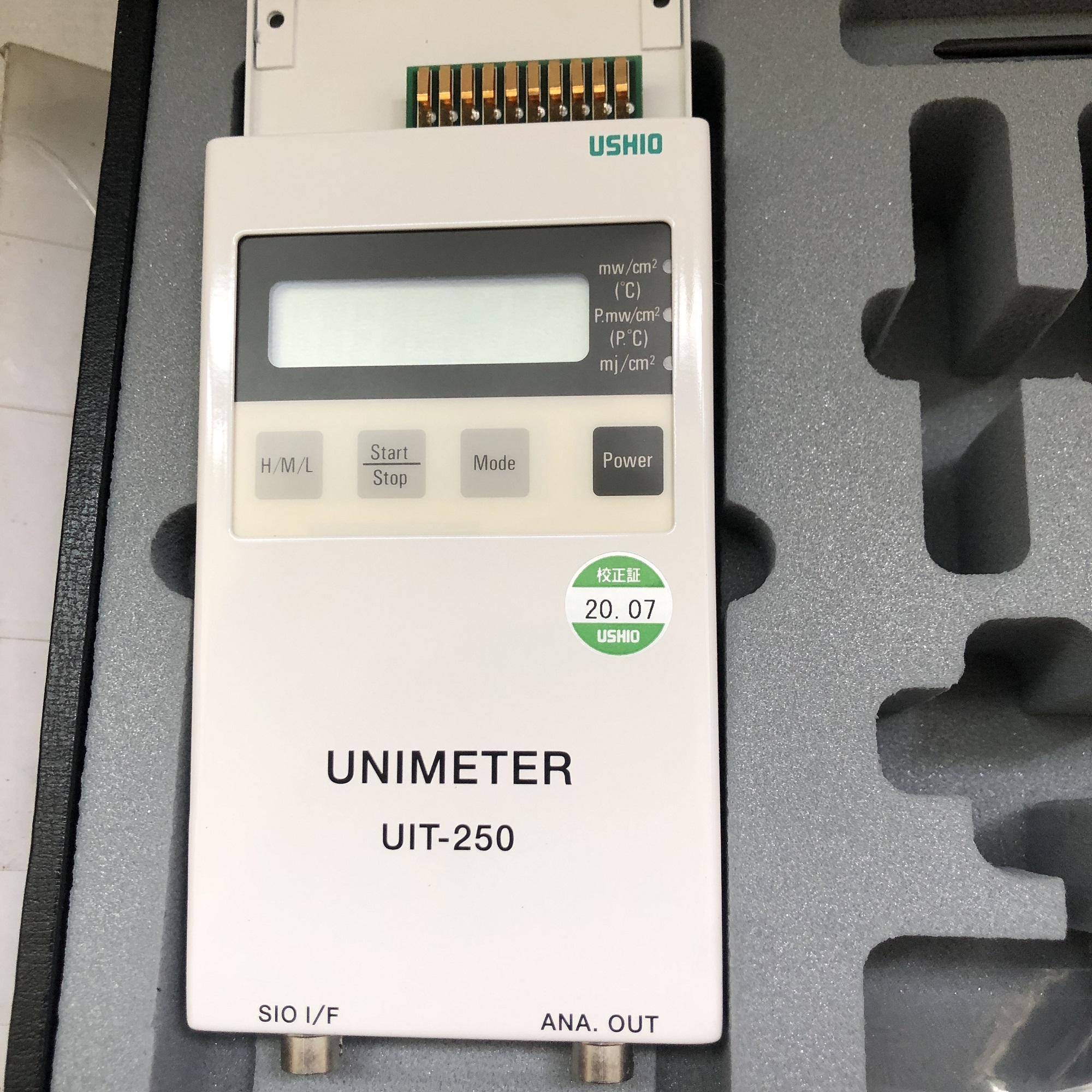牛尾USHIO    UIT-250   紫外线照度计紫外线积算光量计