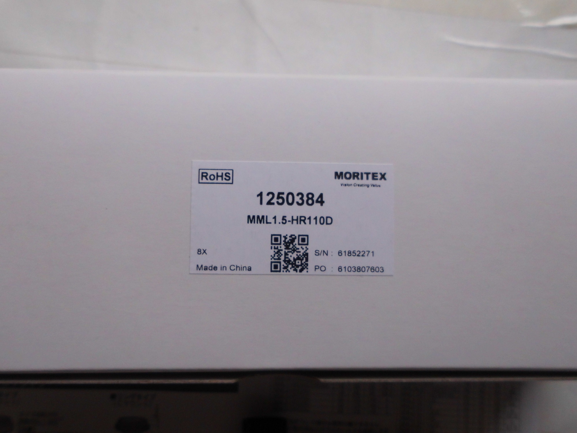 茉丽特MORITEX     MML1.5-HR110D    镜头