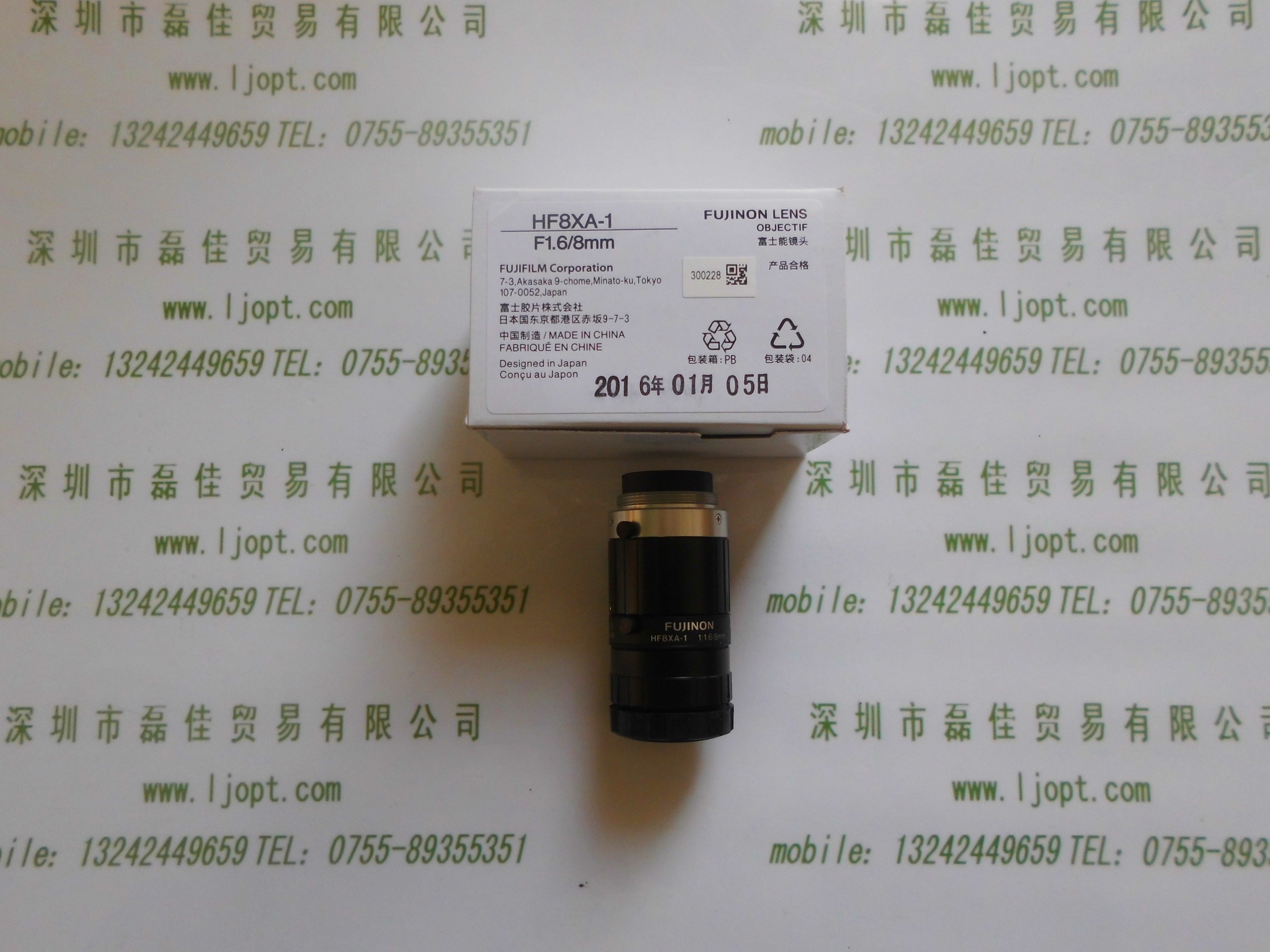富士能FUJINON   HF8XA-1 F1.68mm    镜头