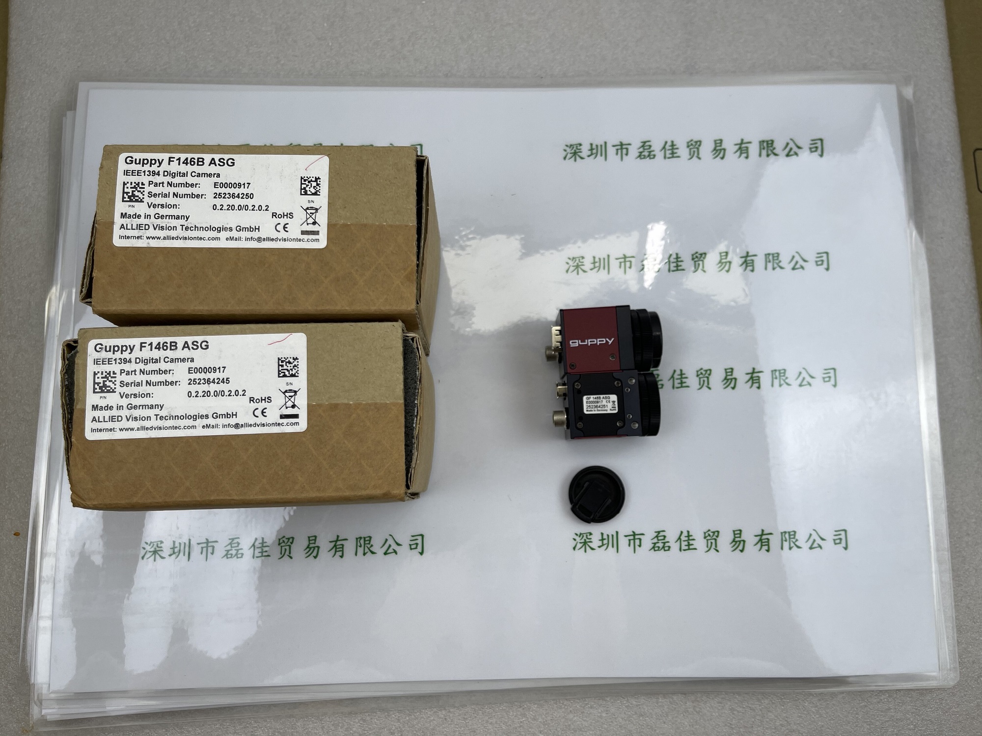 瑷荔德AVT  ALLIED  Guppy F146B ASG  工业相机