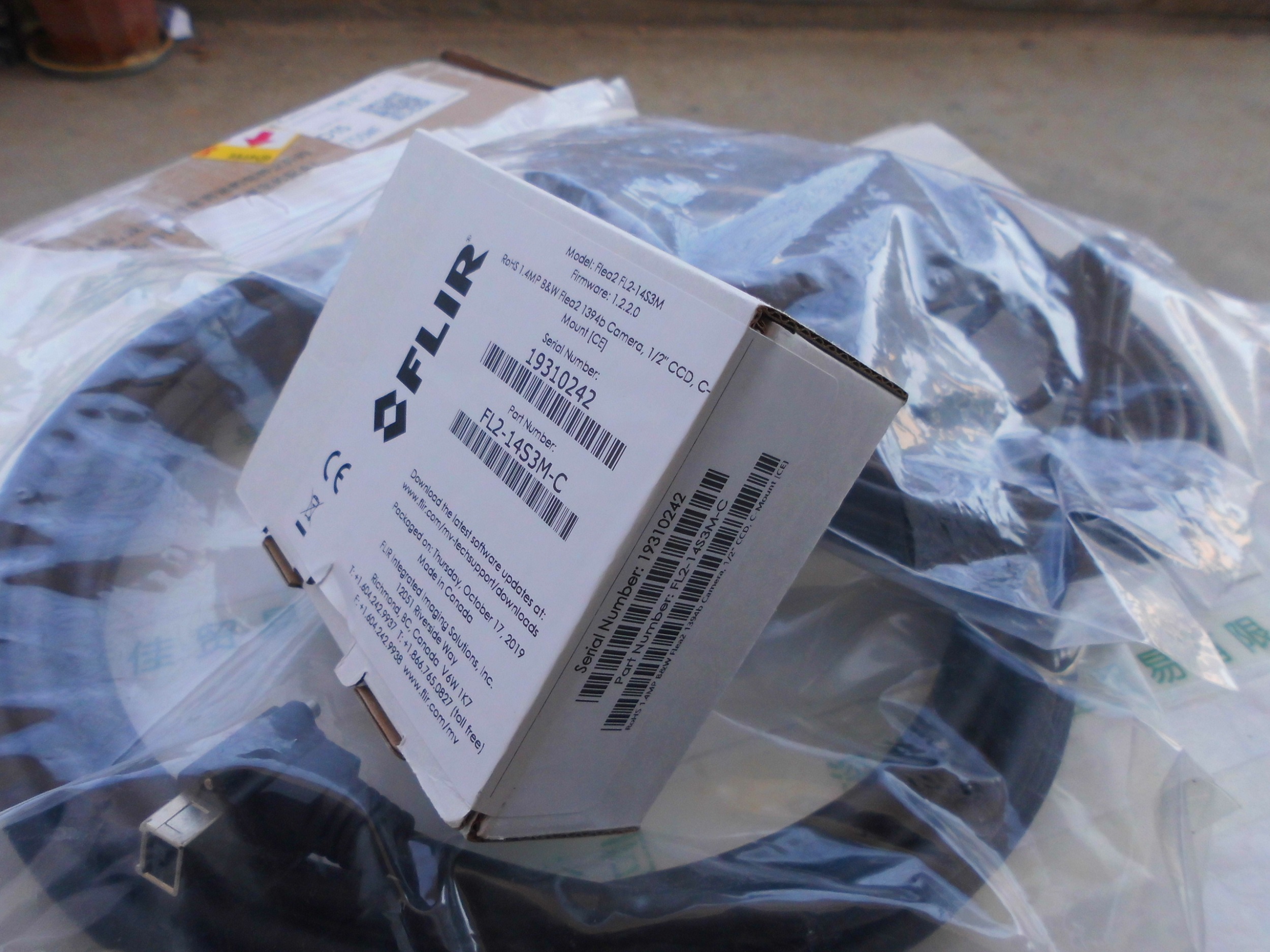 菲力尔FLIR     FL2-14S3M-C