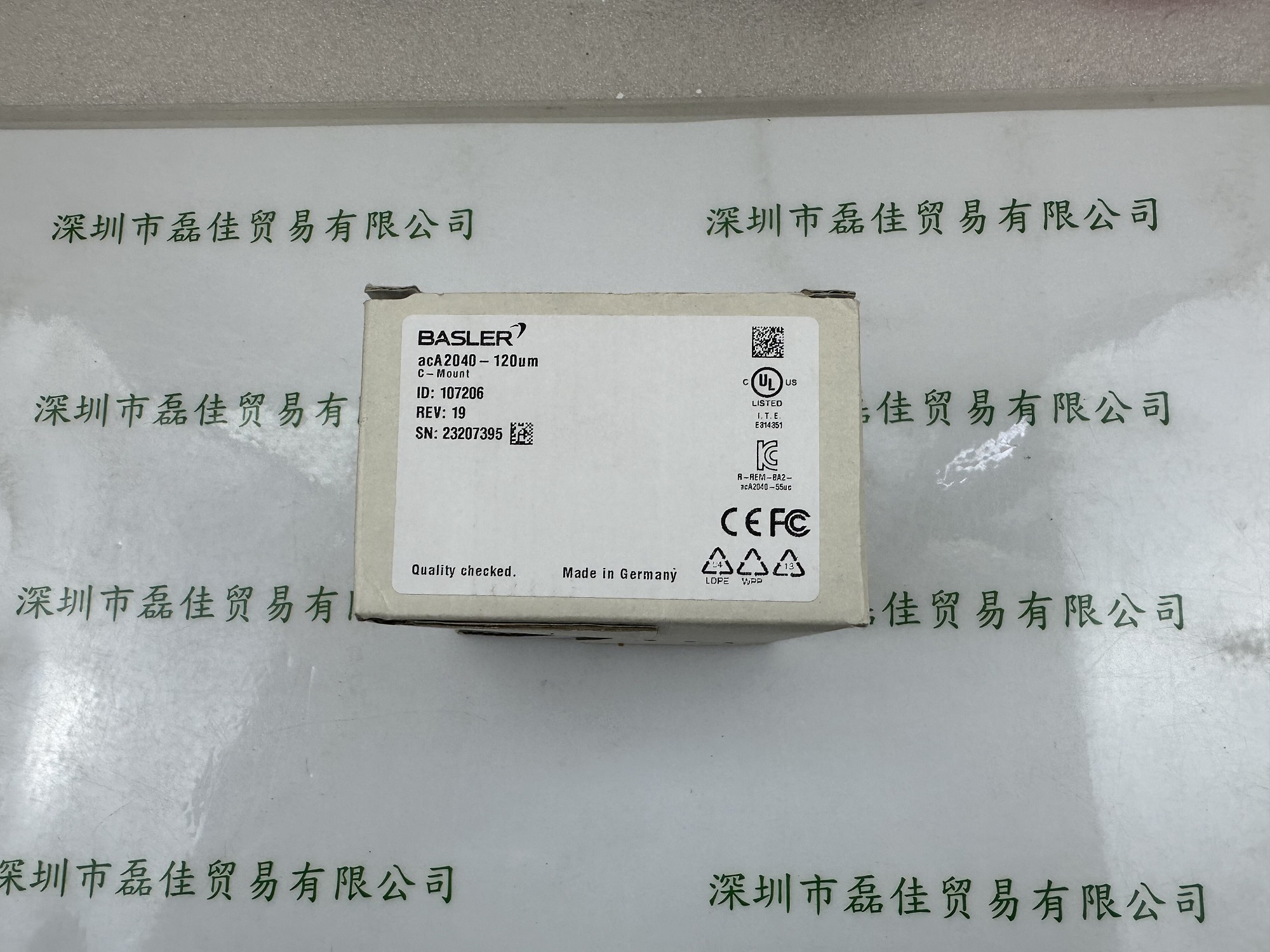 巴斯勒basler   ACA2040-120UM   相机