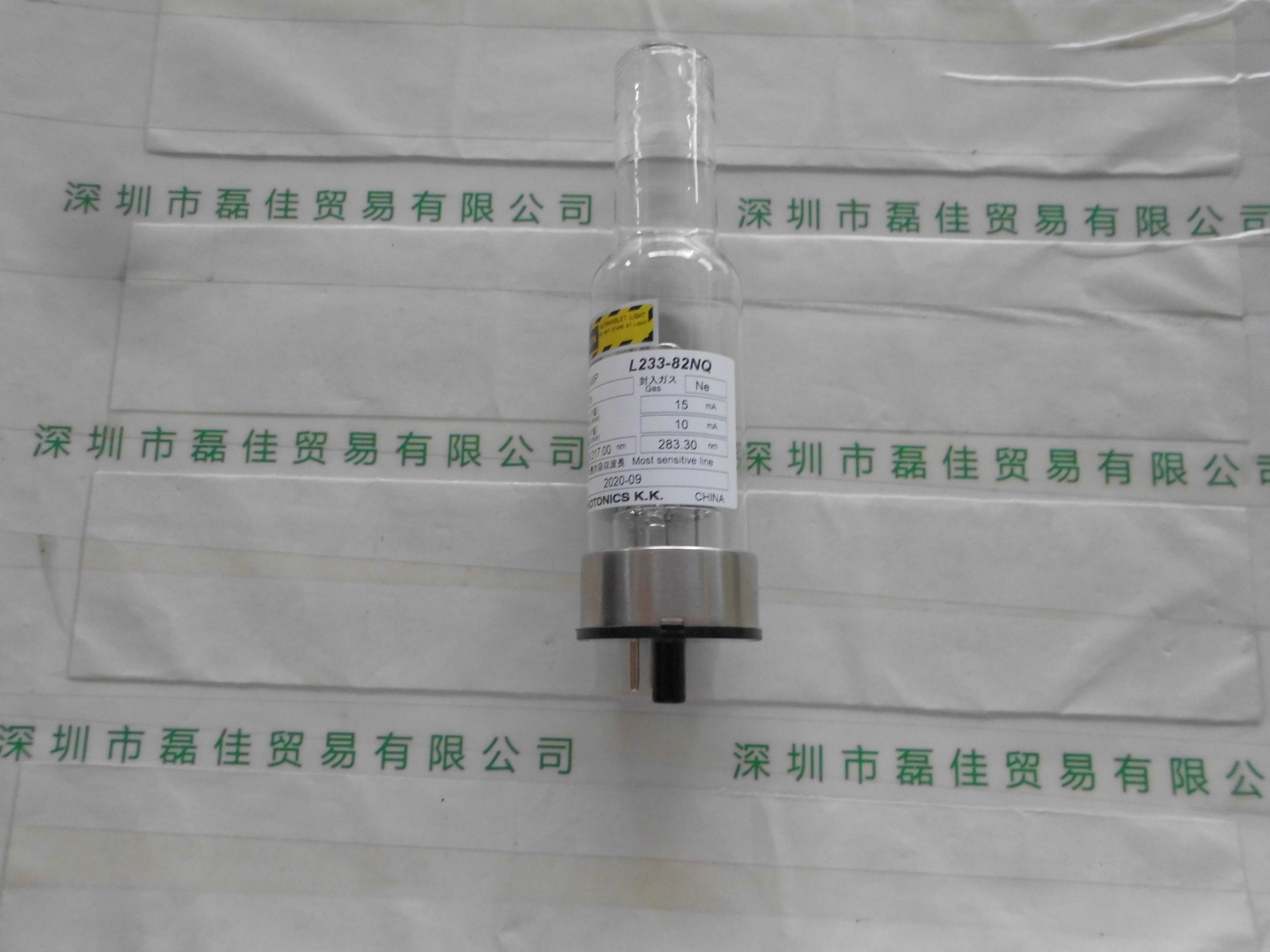 滨松HAMAMATSU    L233-82NQ(Pb)   空心阴极灯