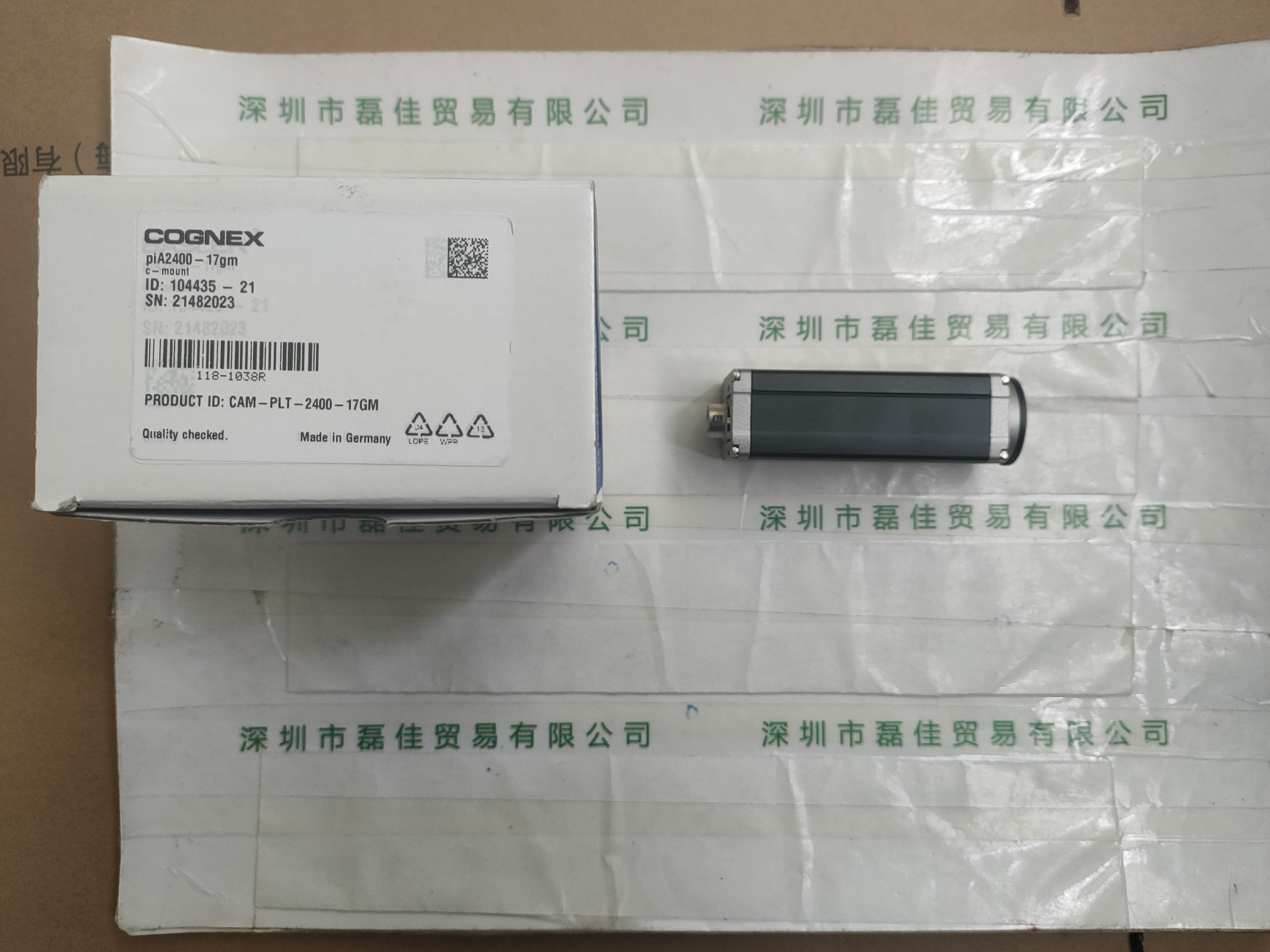康耐视COGNEX    CAM-PLT-2400-17gm   工业相机