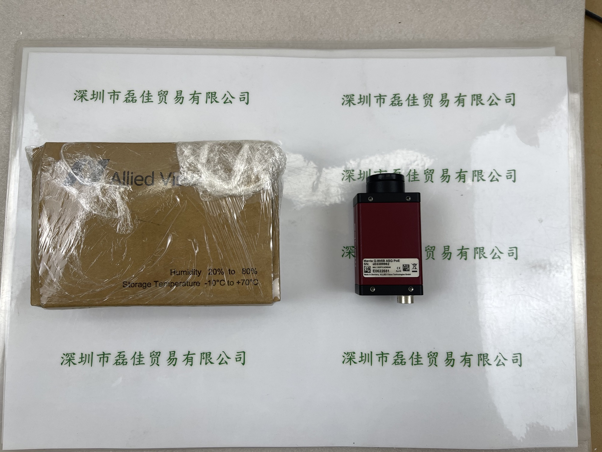 瑷茘德AVT  Manta G-895B ASG PoE  工业相机