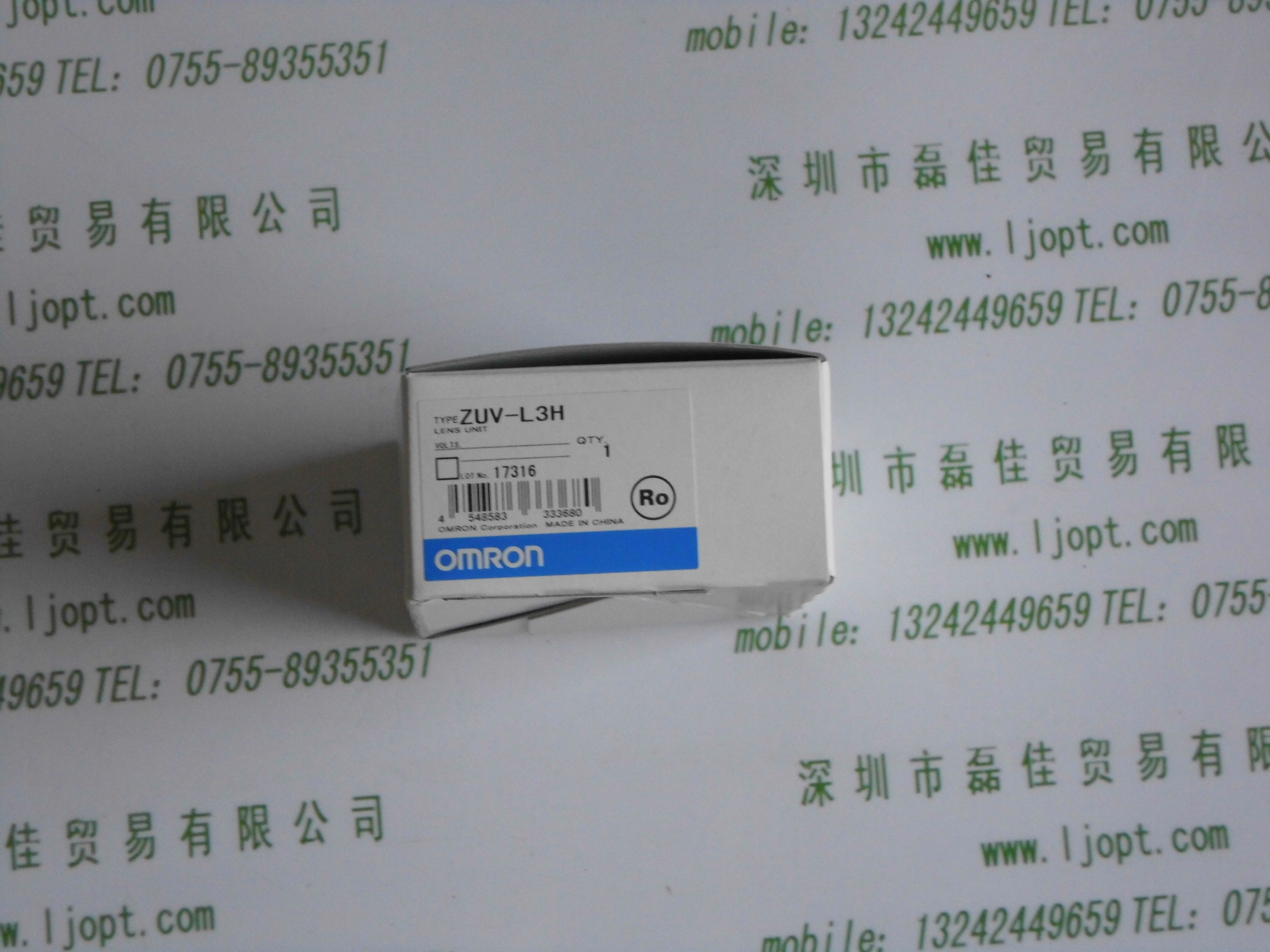 欧姆龙OMRON     ZUV-L3H    聚光镜头L