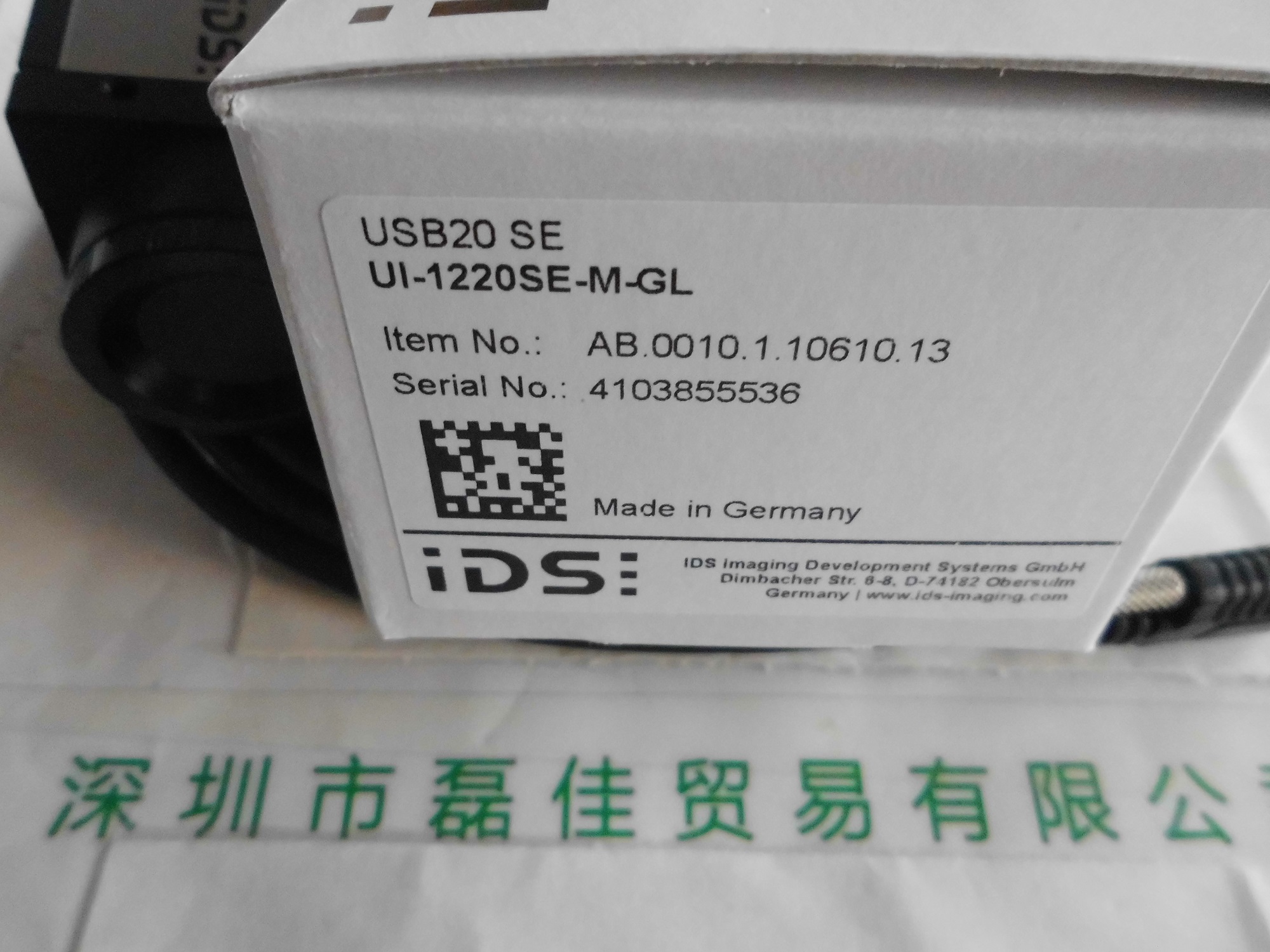 德国 爱迪思IDS   UI-1220SE-M-GL   工业相机