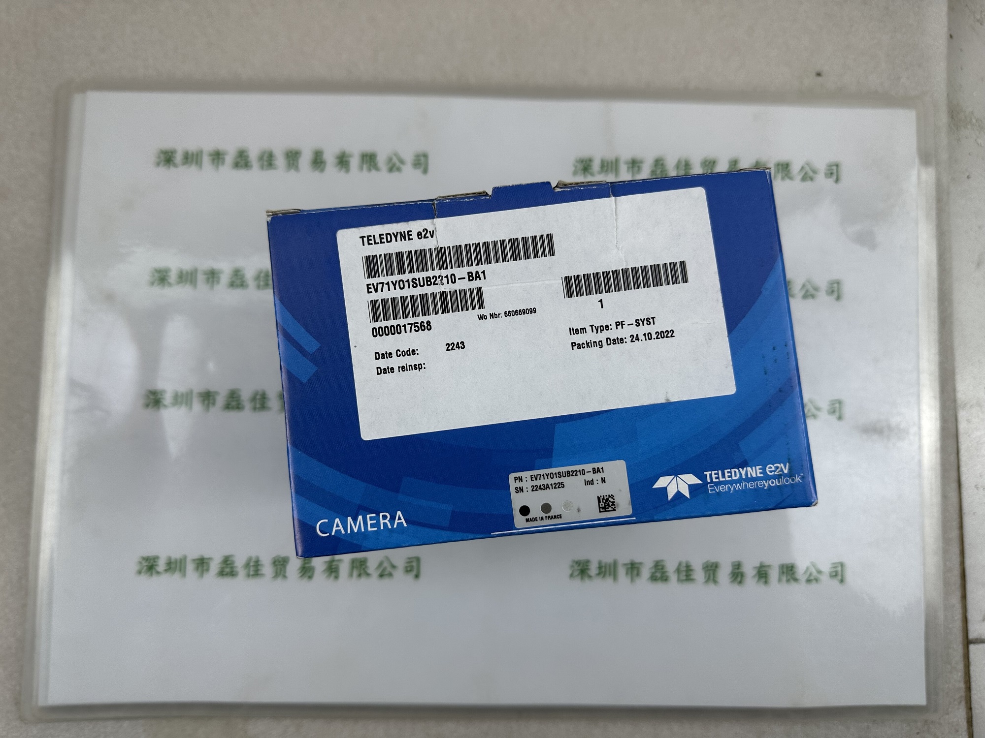 E2V   EV71Y01SUB2210-BA1   相机