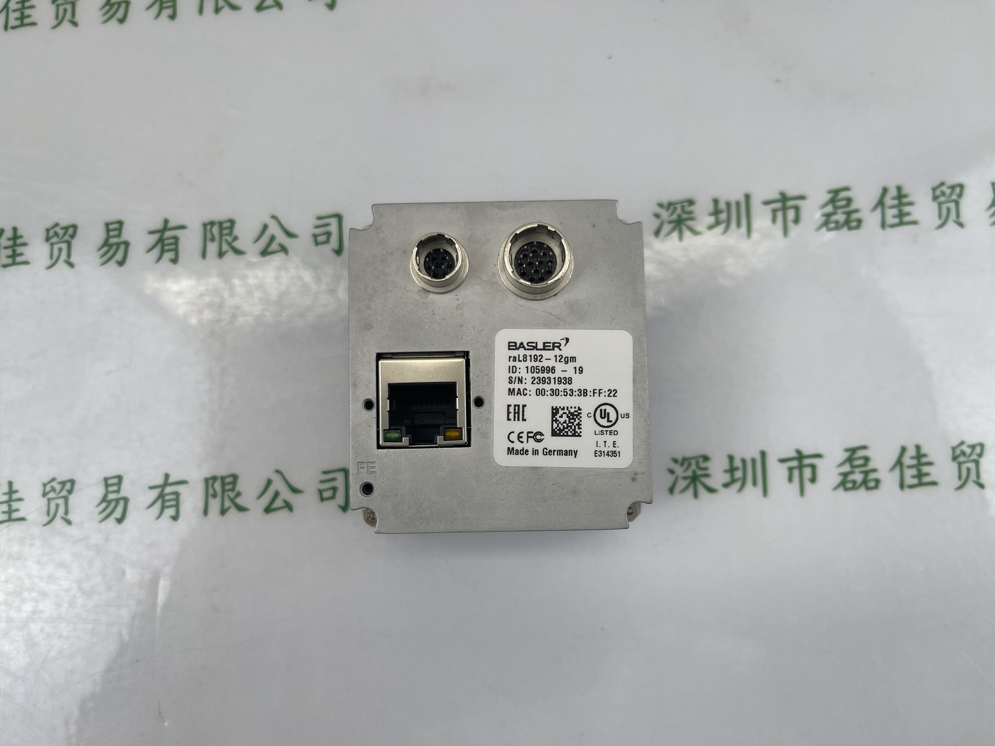 巴斯勒basler   RAL8192-12GM   相机