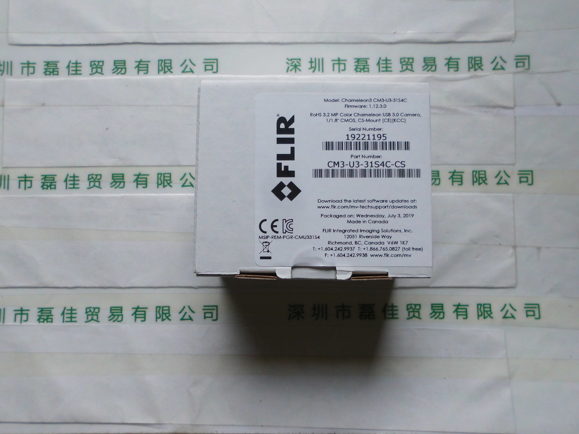 菲力尔FLIR   CM3-U3-31S4C-CS