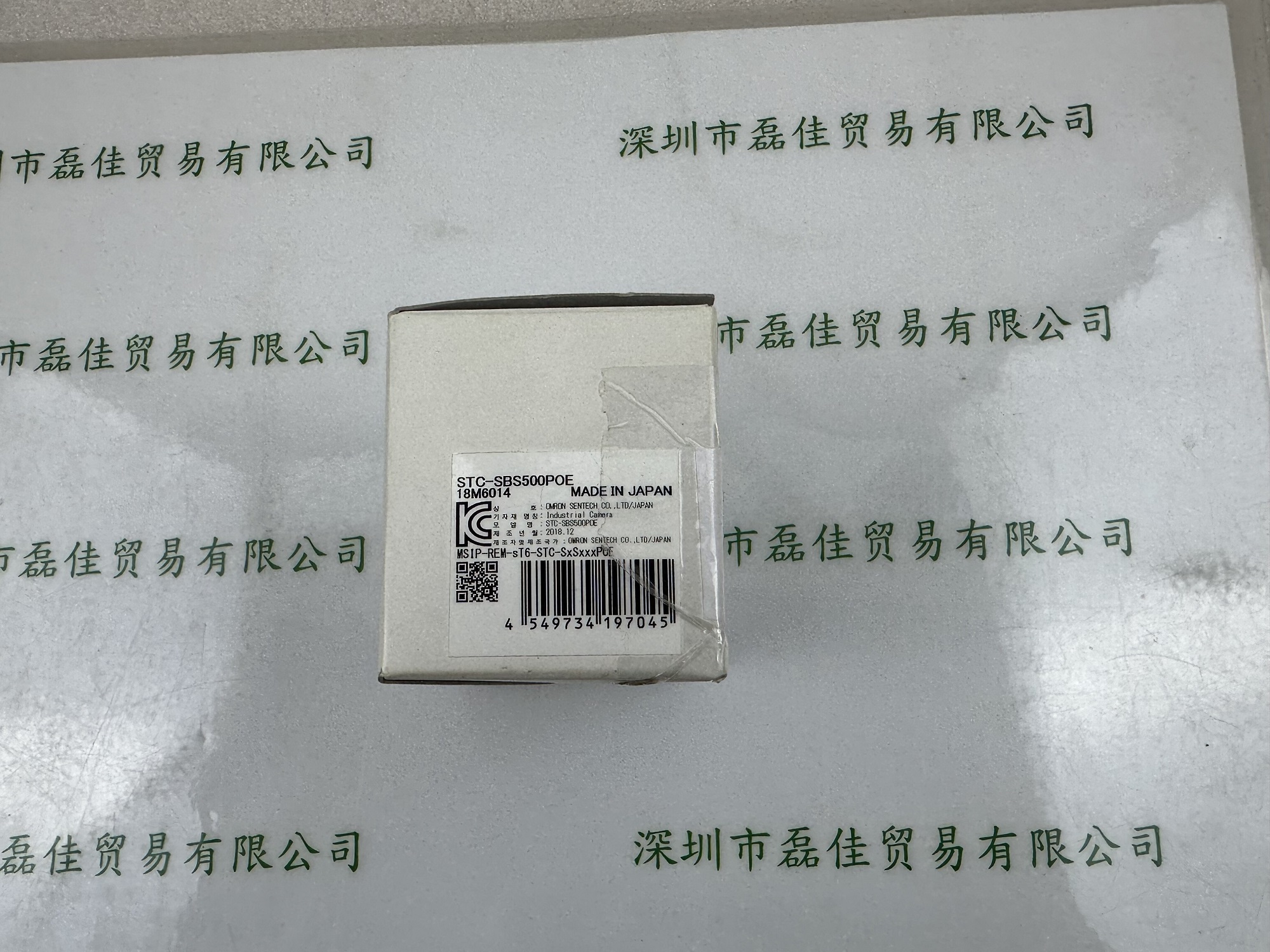 森泰克SENTECH  OMRON欧姆龙  STC-SBS500POE   工业相机