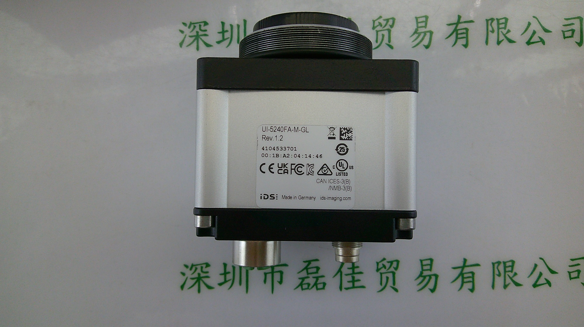 爱迪思IDS    UI-5240FA-M-GL  REV.1.2    工业相机