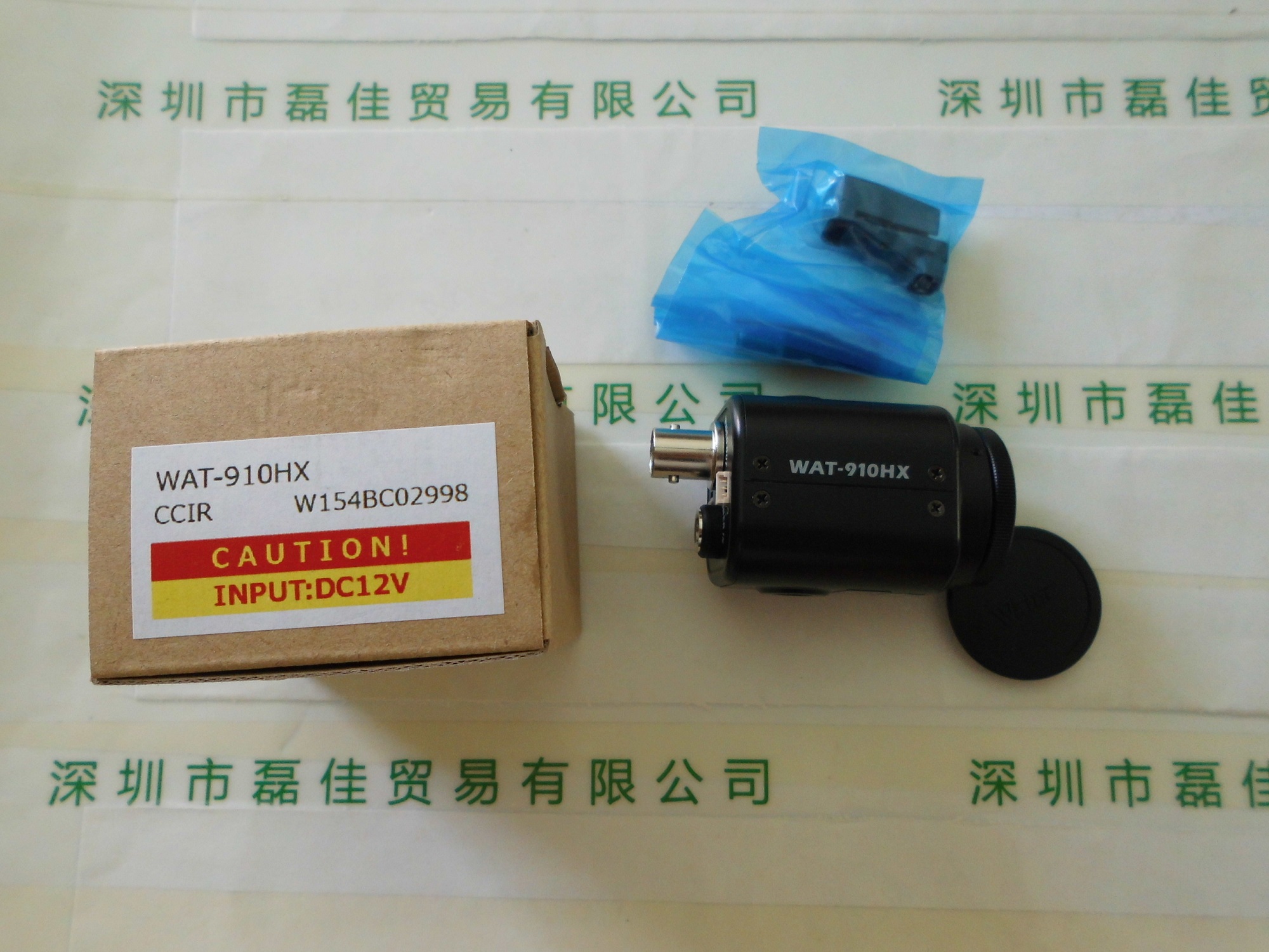 瓦特WATEC    WAT-910HX     含电源适配器5米同轴线