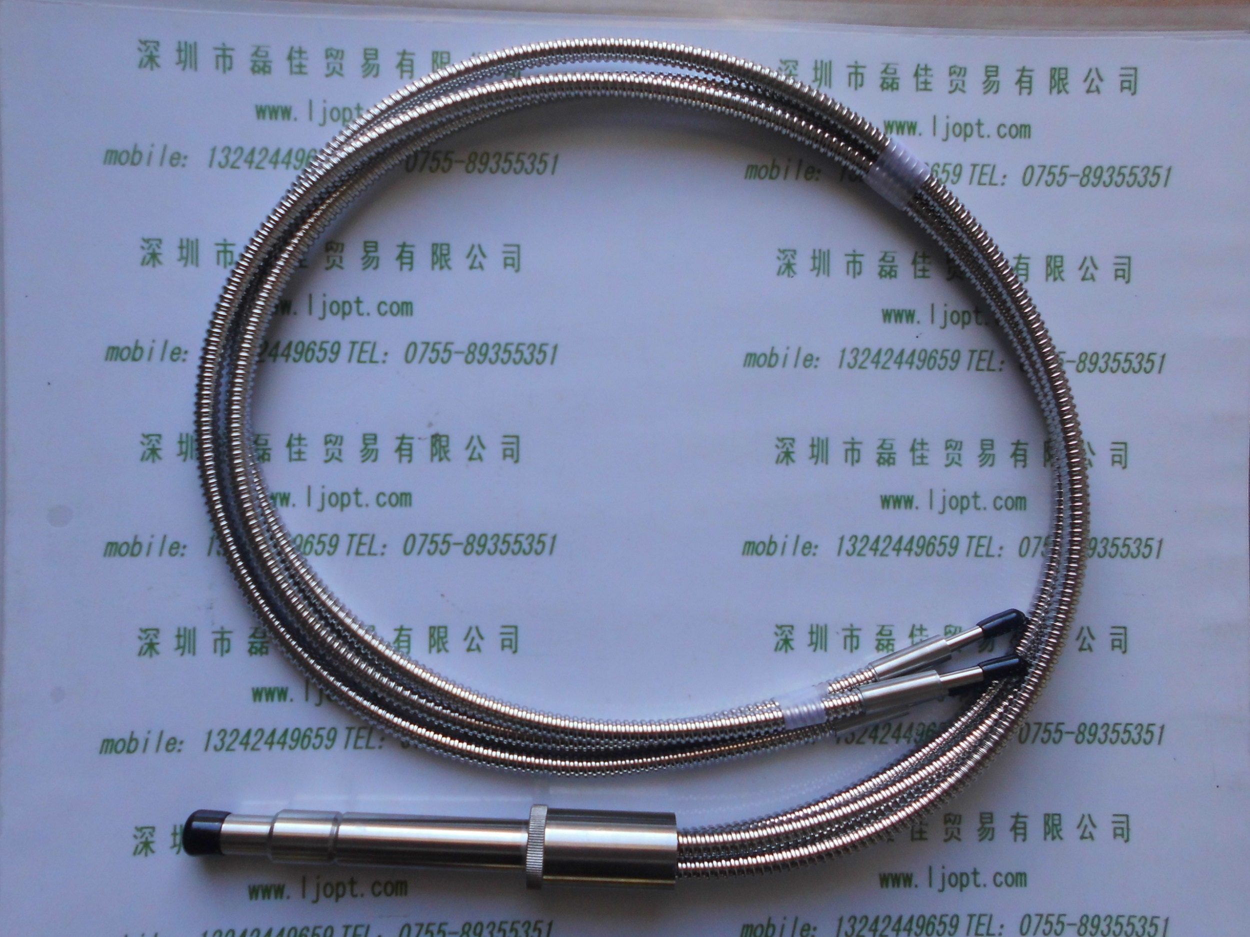 EXFO    一分三   1m长   3mm内径   石英光纤   定制光纤导管