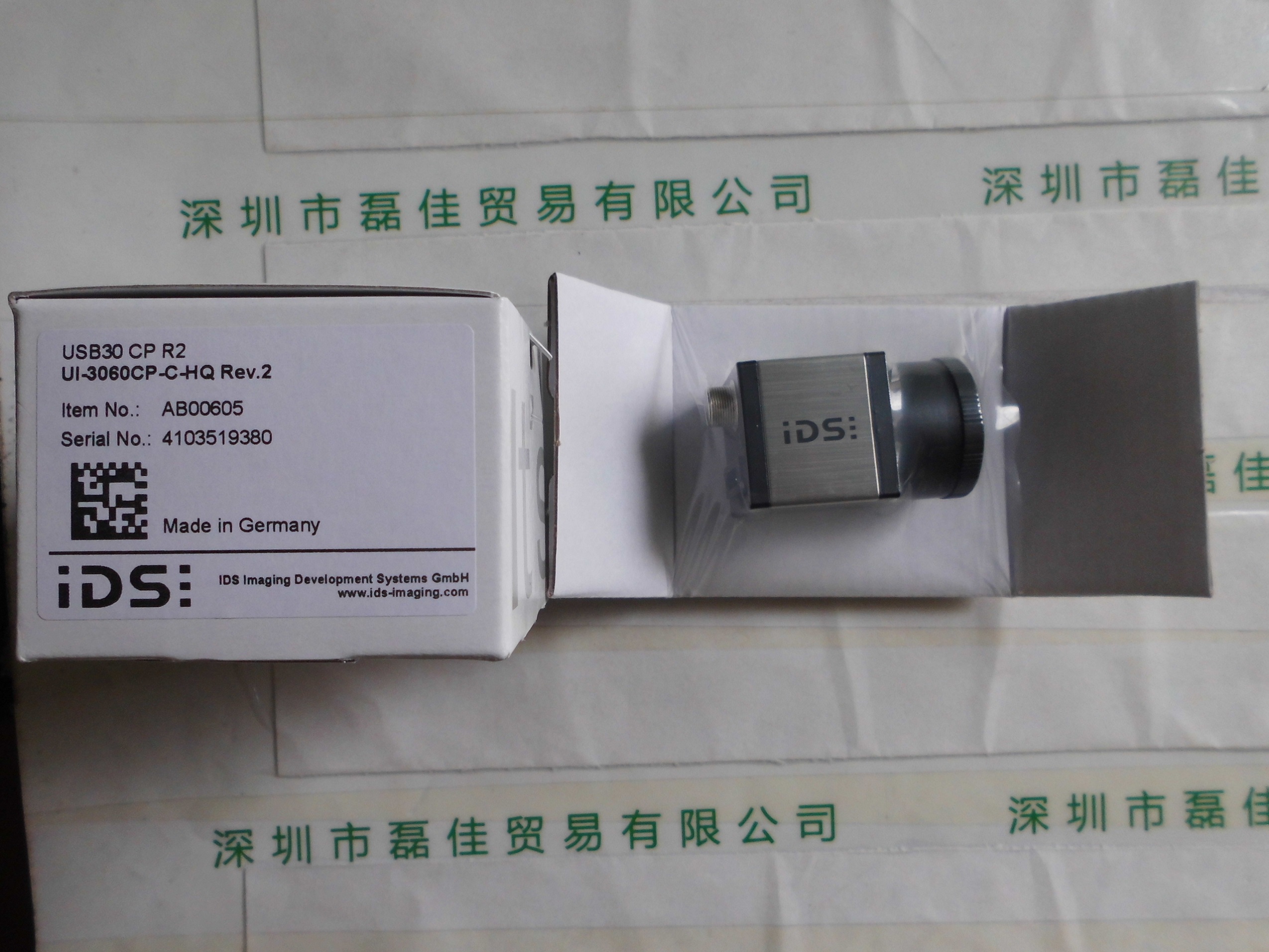 IDS爱迪思     UI-3060CP-C-HQ Rev.2  USB3.0接口     相机