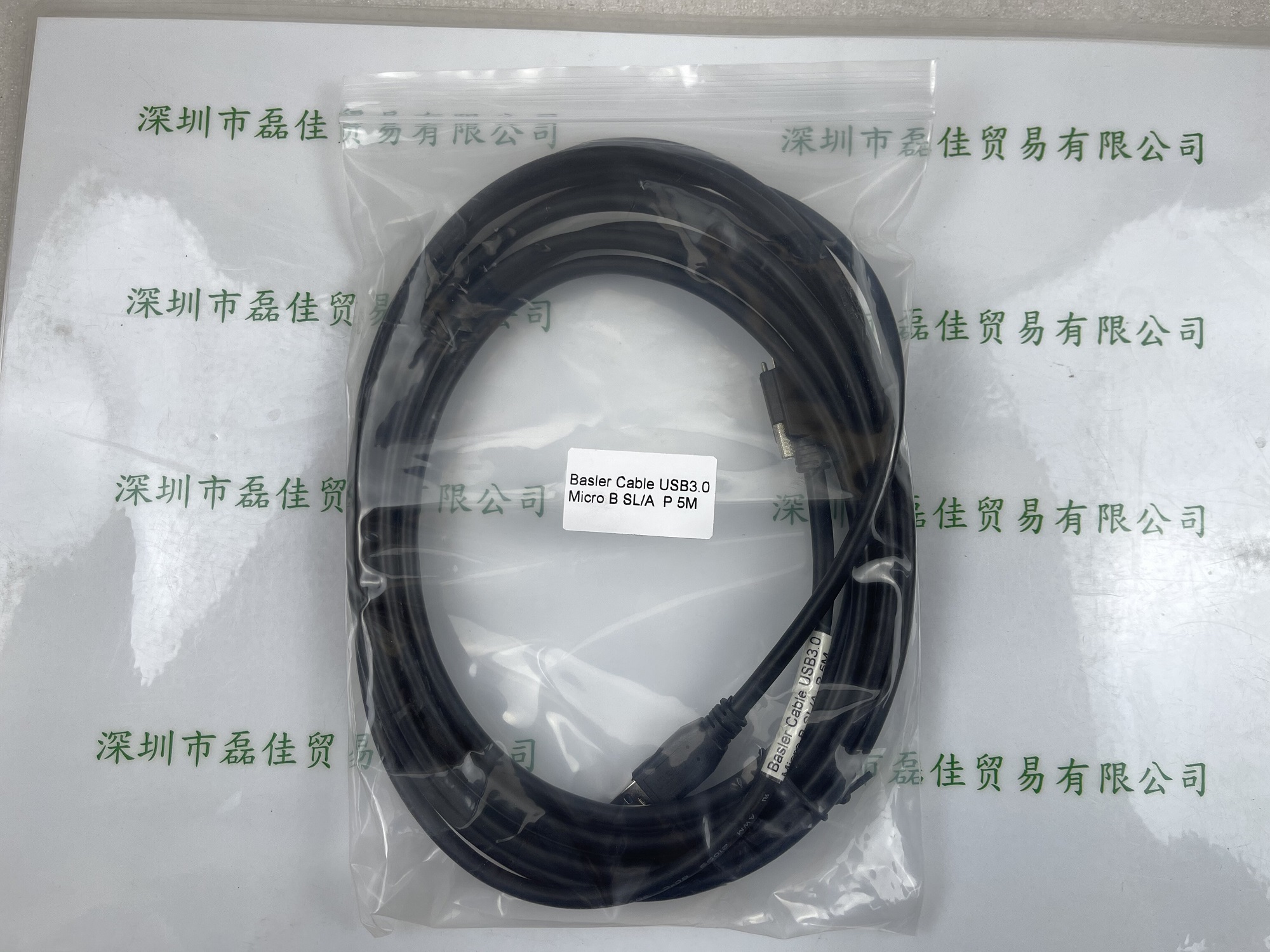 巴斯勒Basler  Cable  USB3.0 Micro  B  SLA  P 5M     工业相机信号线 数据线