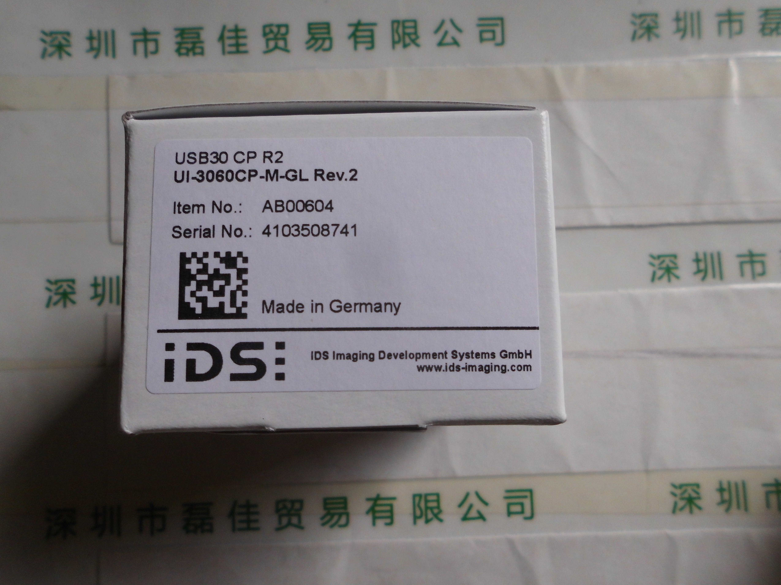 IDS爱迪思     UI-3060CP-M-GL Rev.2    USB3.0接口     相机