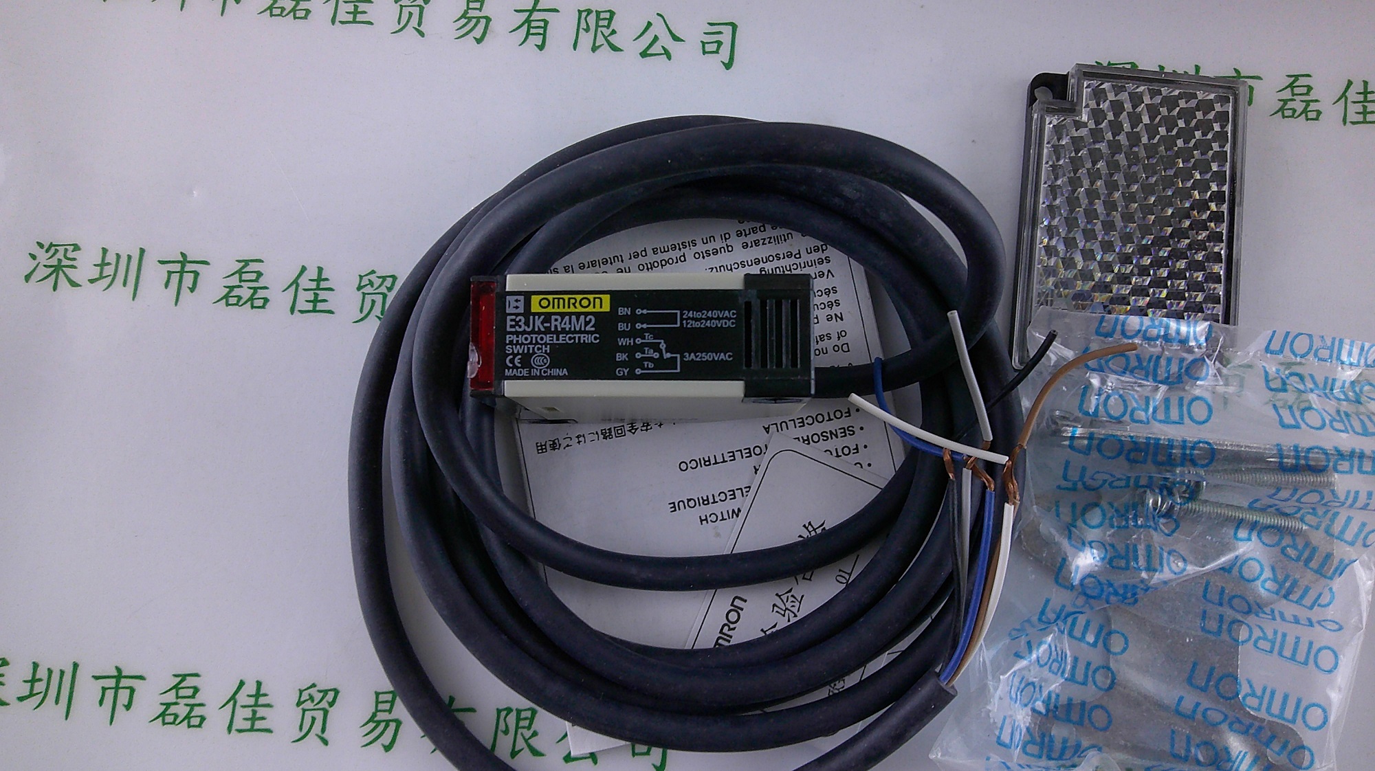 欧姆龙OMRON  E3JK-R4M2  光电开关传感器