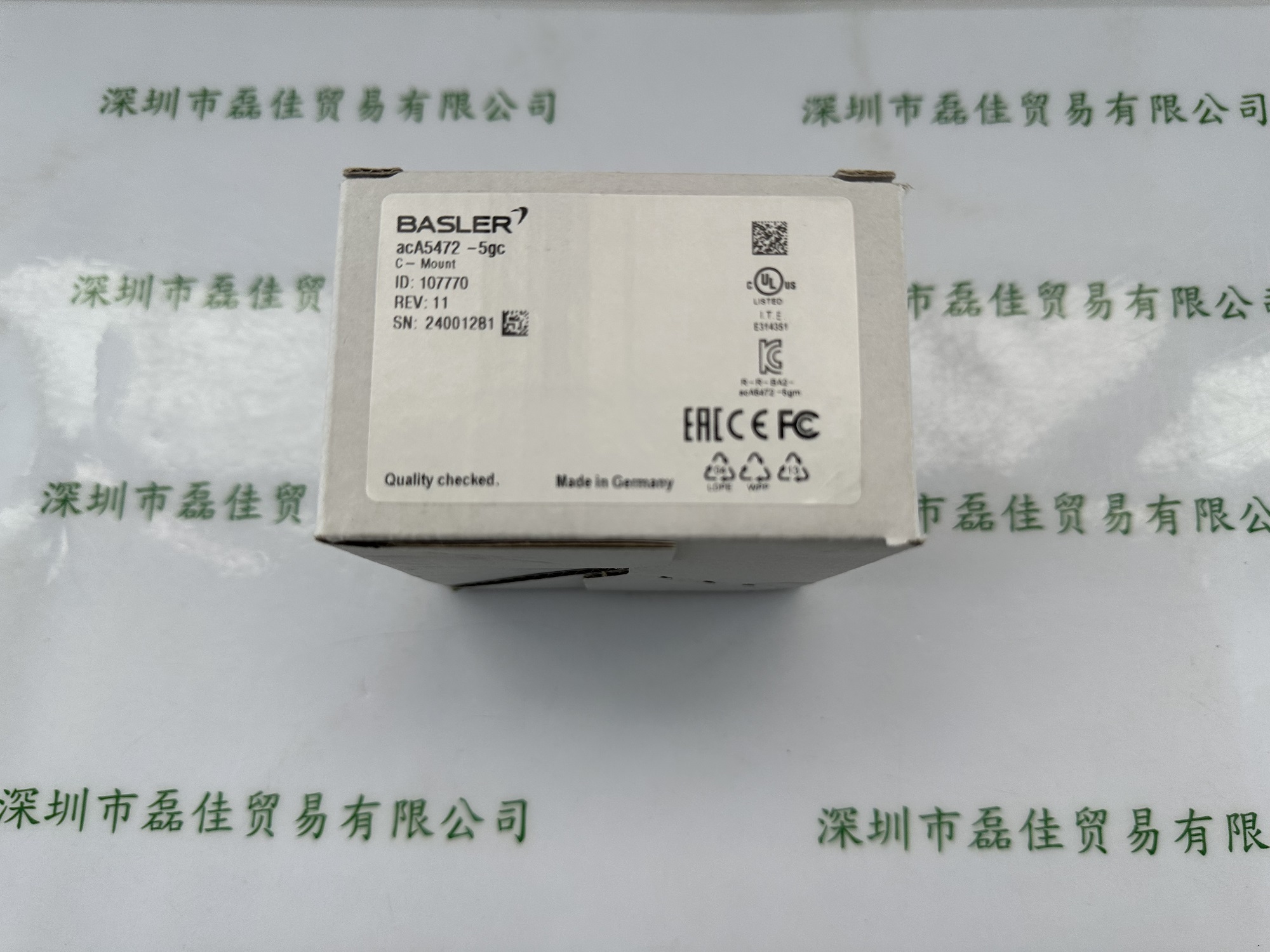 巴斯勒BASLER   acA5472-5gC  工业相机