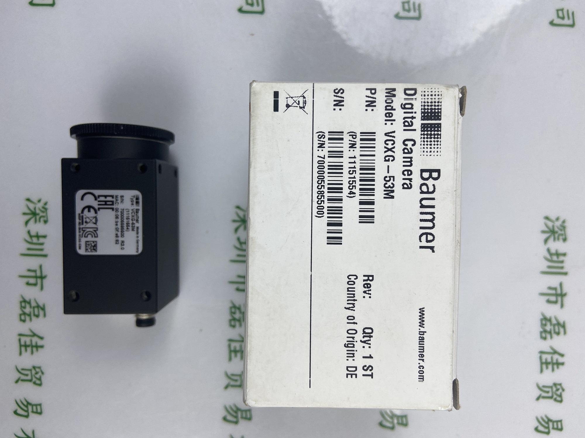 堡盟BAUMER    vcxg-53m   工业相机