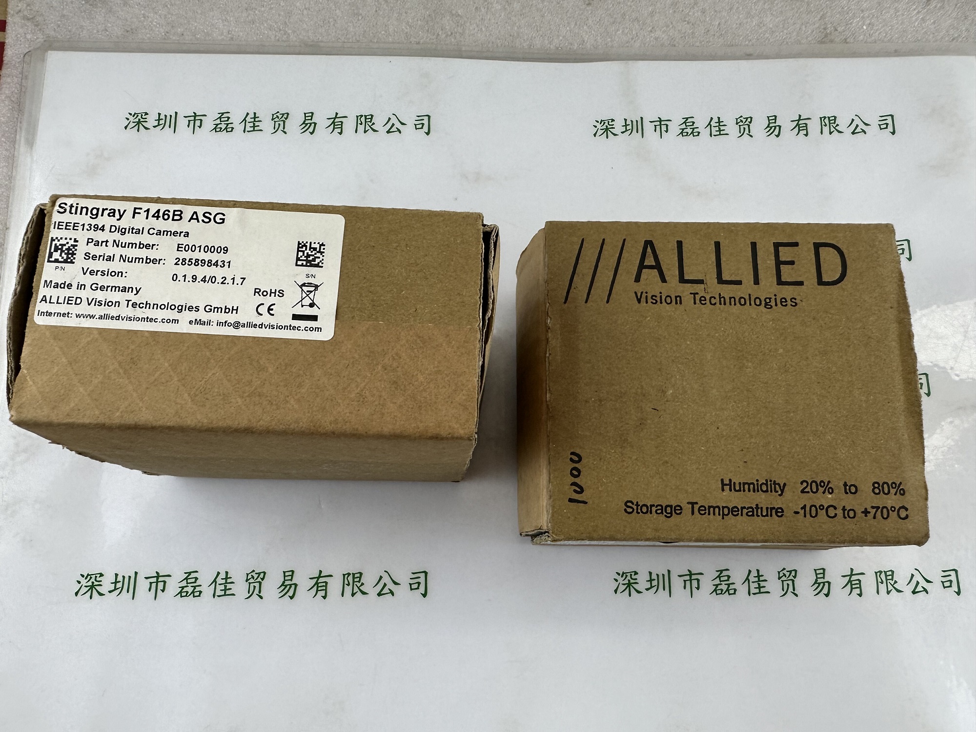 瑷茘德AVT    Stingray F-146B ASG   相机