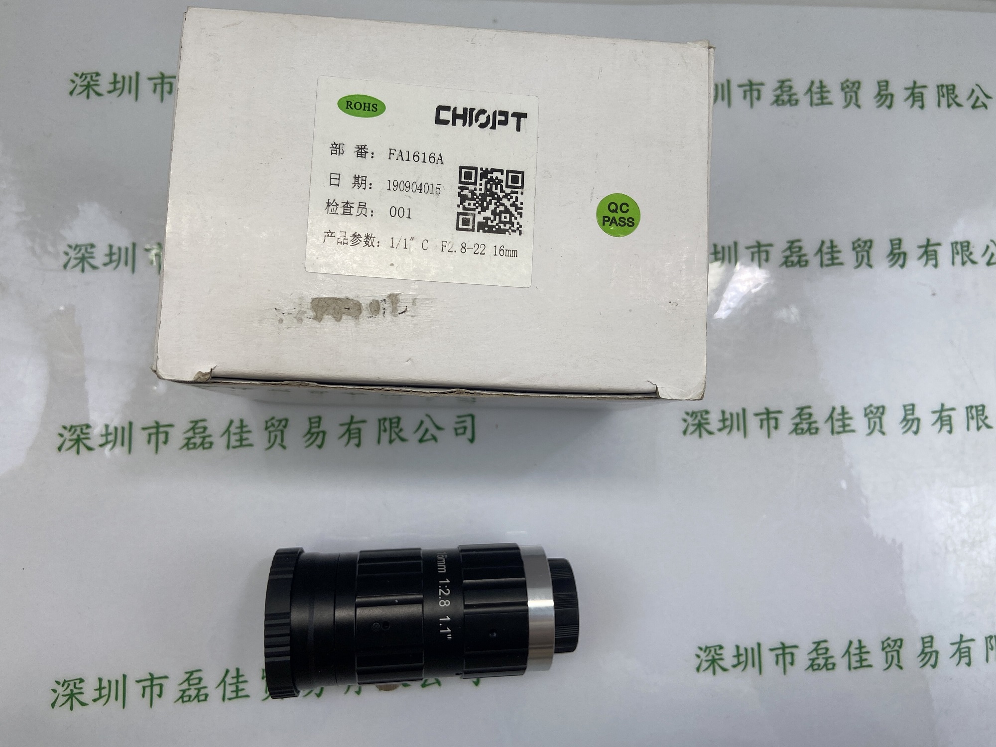 长步道CHIOPT  FA1616A  镜头