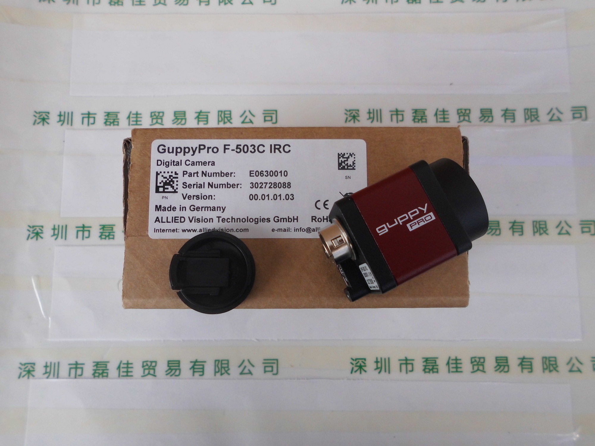 瑷茘德AVT  GUPPY PRO F-503C    工业相机