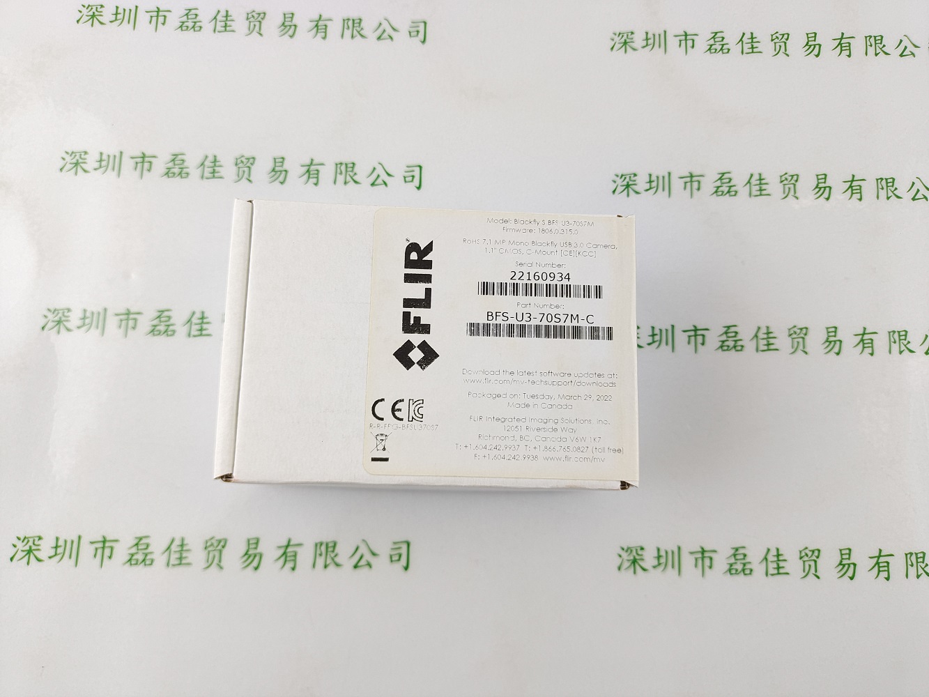 FLIR菲力尔 工业相机 BFS-U3-70S7M-C