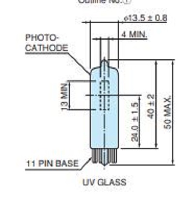 HAMAMATSU滨松 侧面式光电倍增管 R6358-10