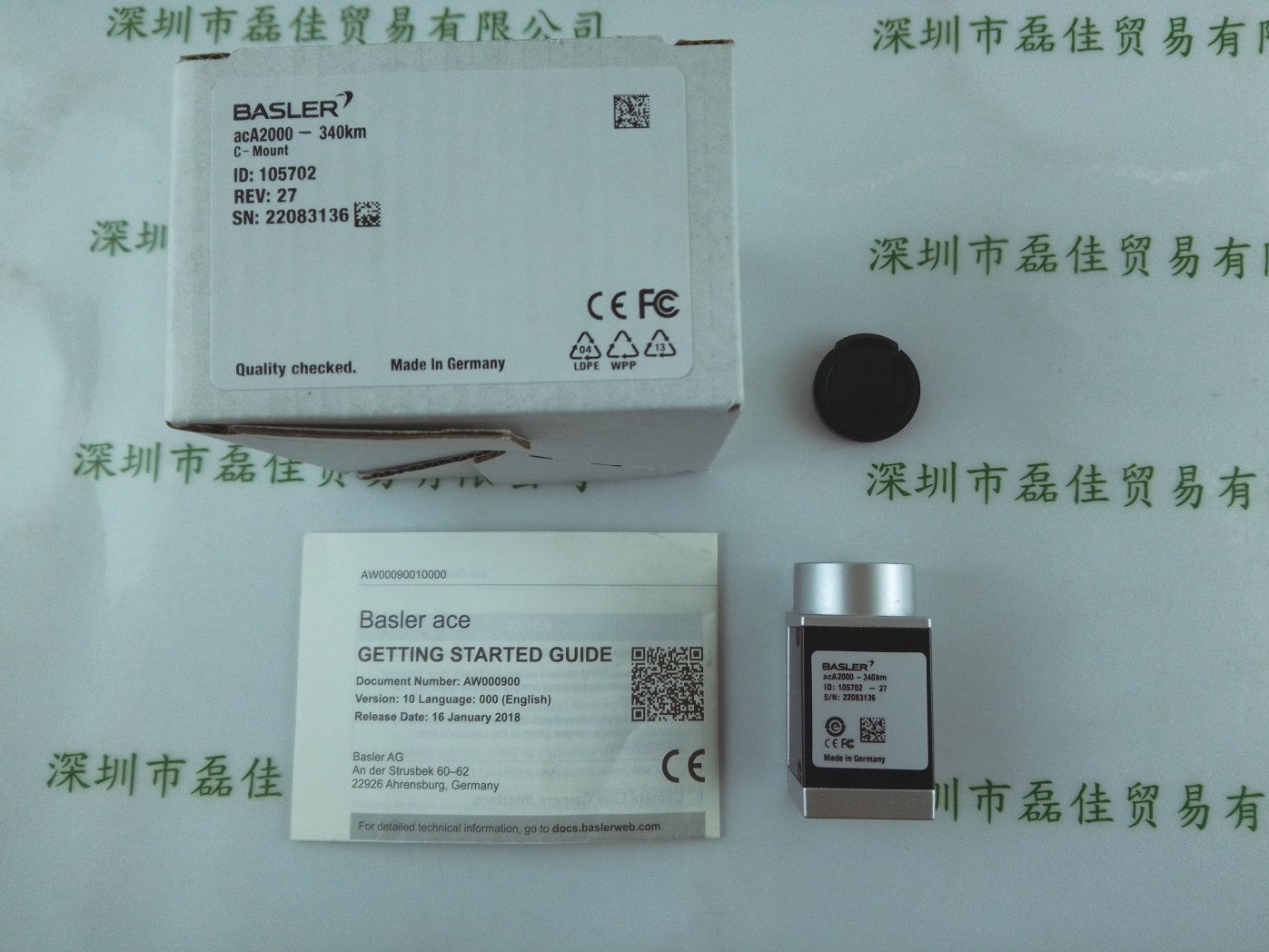 Basler巴斯勒 工业相机   acA2000-340km