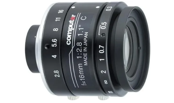 BASLER 巴斯勒 Computar Lens V1628-MPY2 F2.8 f16mm 1.1