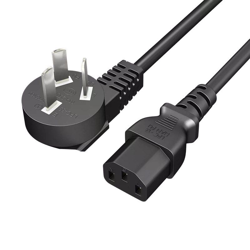 HIKROBOT 海康机器人 交流电源线_国标_弯三插_C13_1.2米 线缆