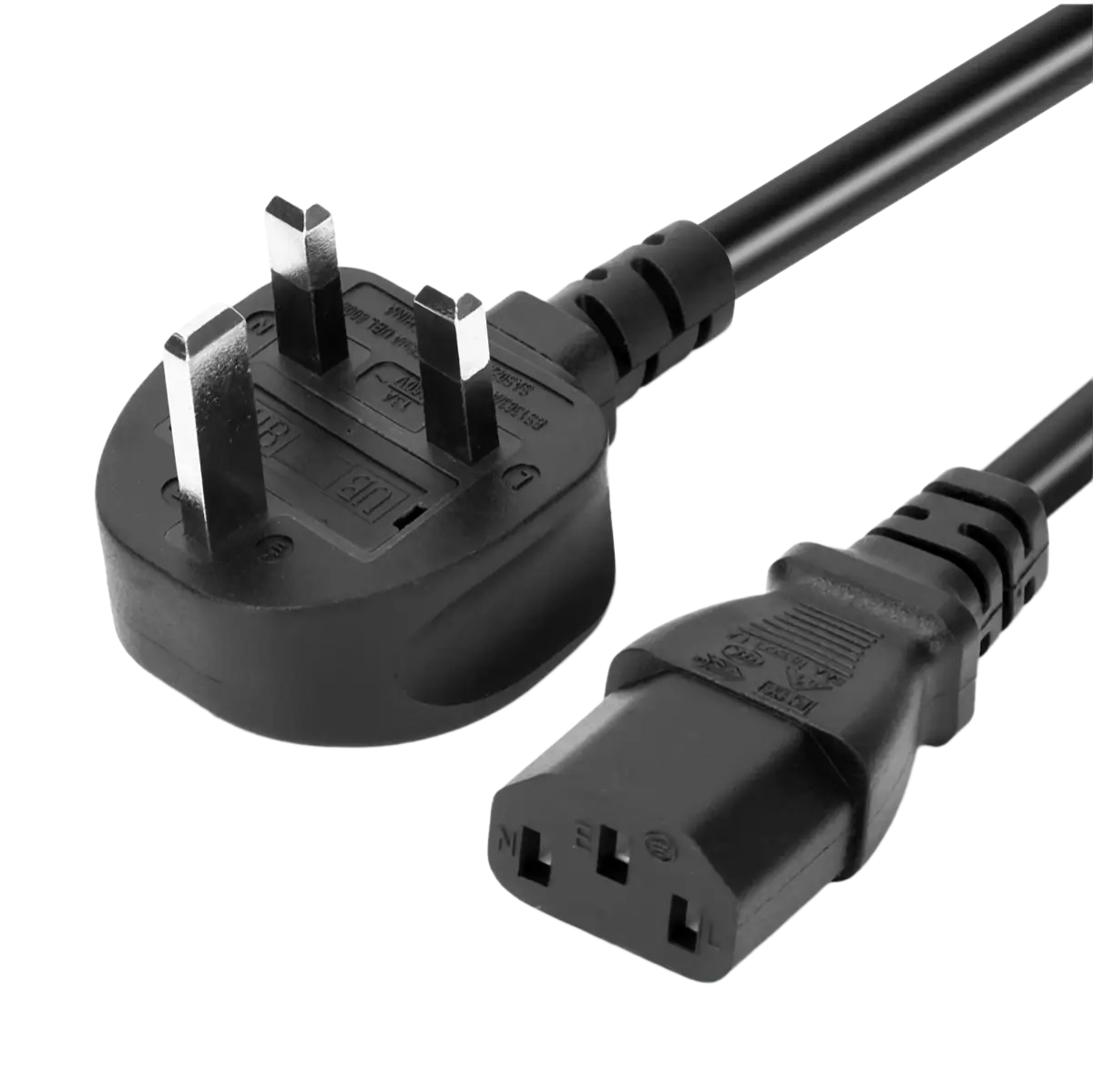 HIKROBOT 海康机器人 交流电源线_国标_弯三插_C13_3米 线缆