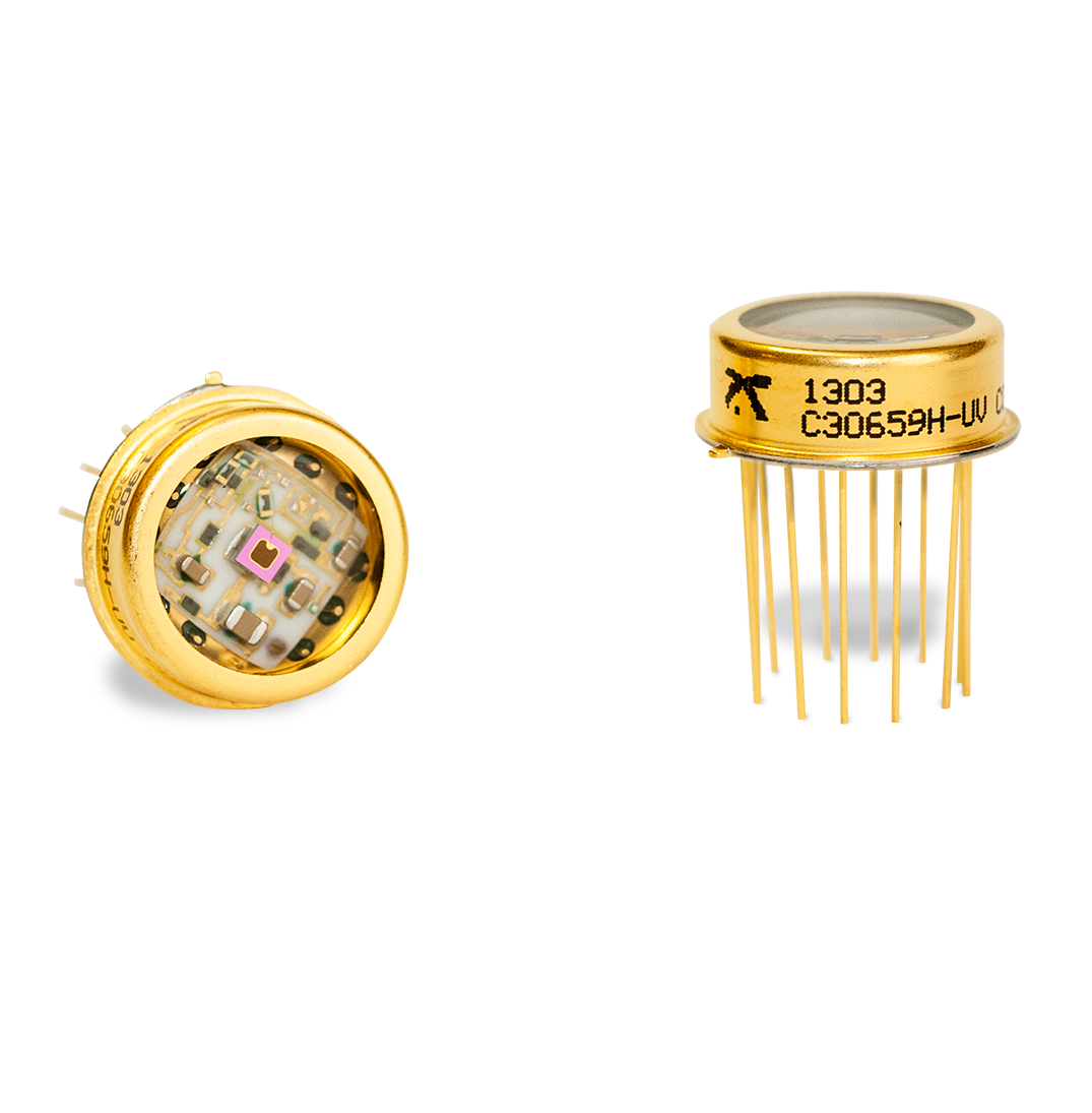 EXCELITAS  埃塞力达 C30659-UV-1 - 硅APD接收器, 1x1mm, 50MHz, TO-8 光电二级管