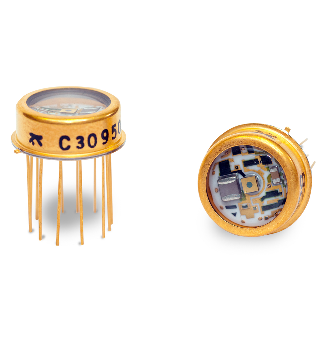 EXCELITAS  埃塞力达 C30950EH - 硅APD接收器, 0.8mm, 50MHz, TO-8 光电二级管