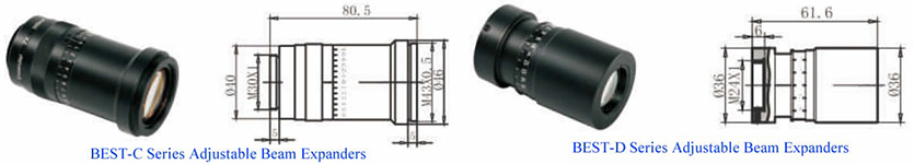Sintec新特 BEST-C-10.6um可调型固定倍数扩束镜