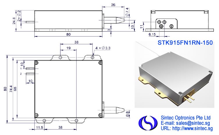 Sintec新特 SYK 9XXnm半导体激光器