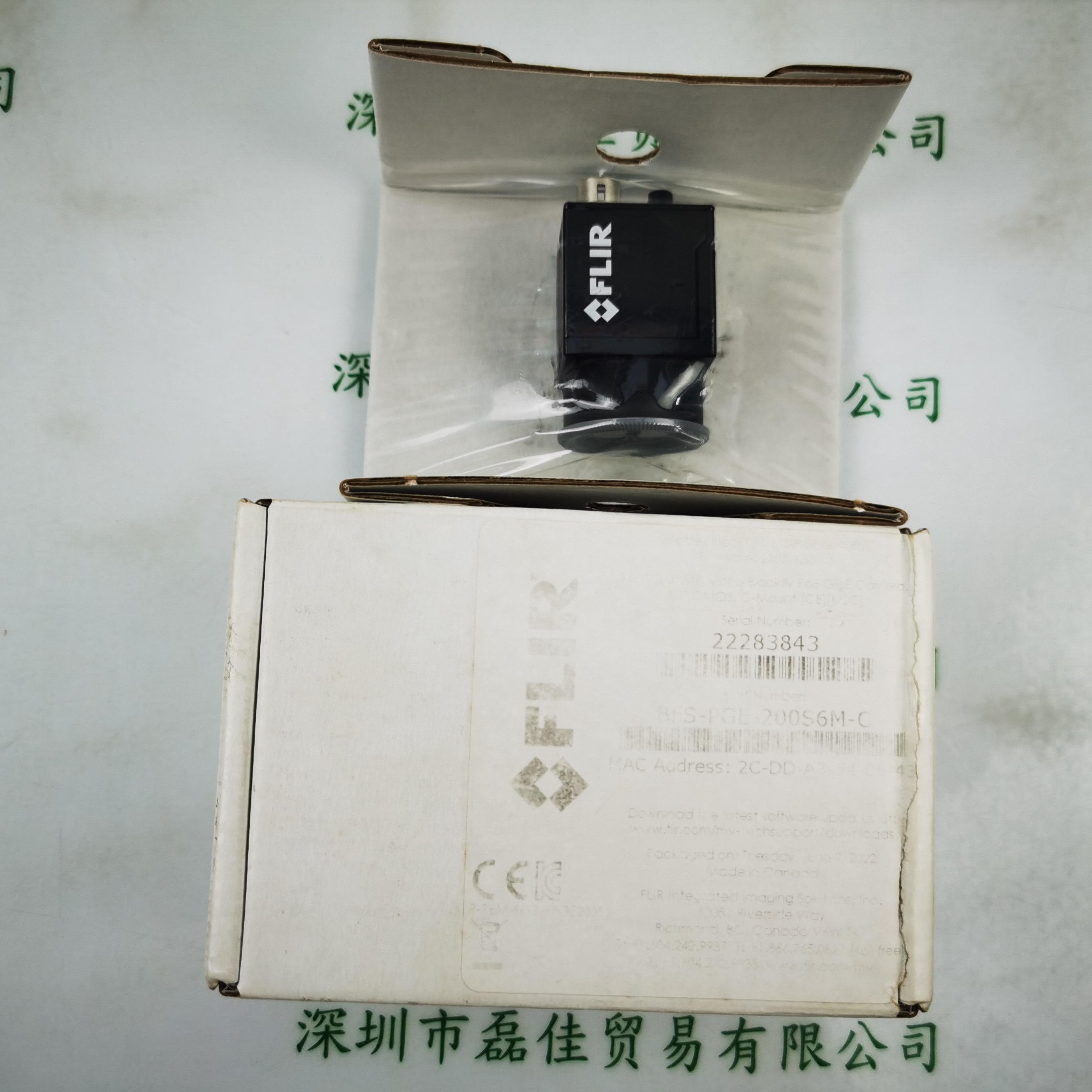 FLIR 菲力尔 BFS-PGE-200S6M-C 工业相机