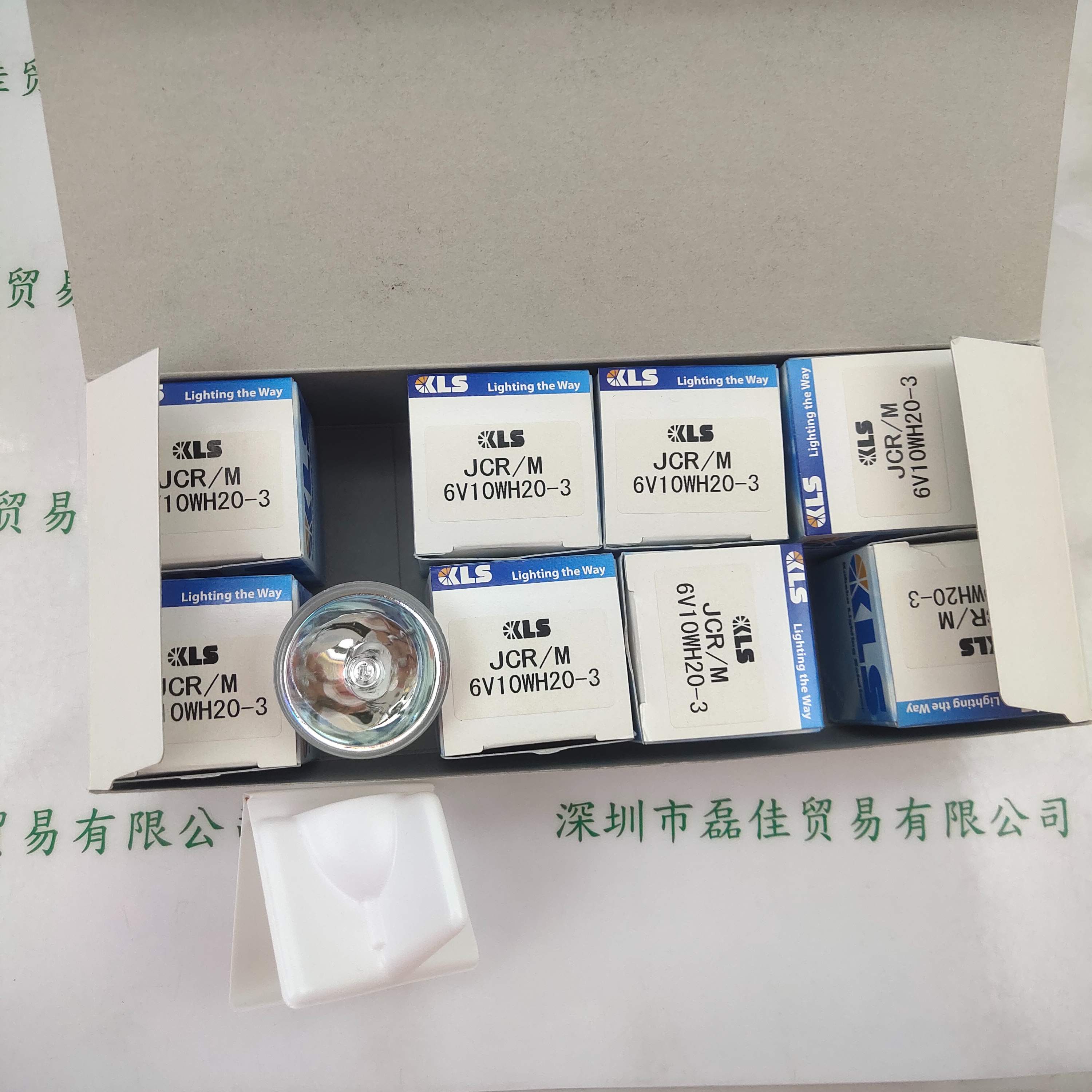 KLS JCR/M 6V10WH20-3 卤素灯泡