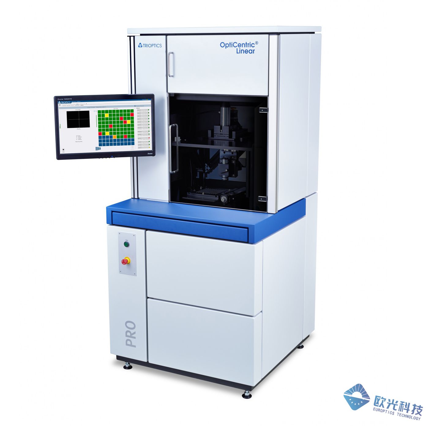 EUROPTICS欧光 OptiCentric® Linear Pro 全自动高速量产型定心仪